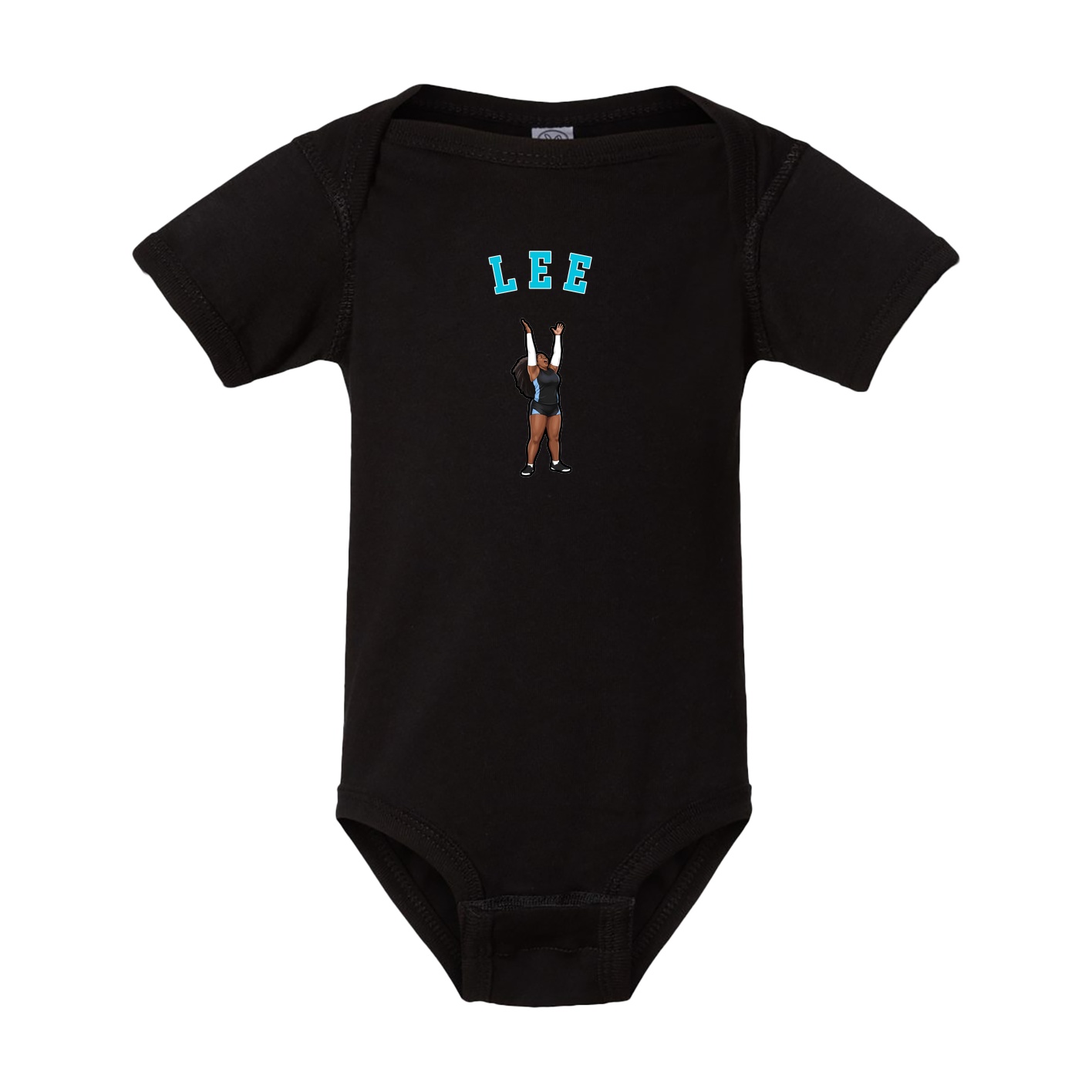 Baby Onesie — Shirsey Arch in Black