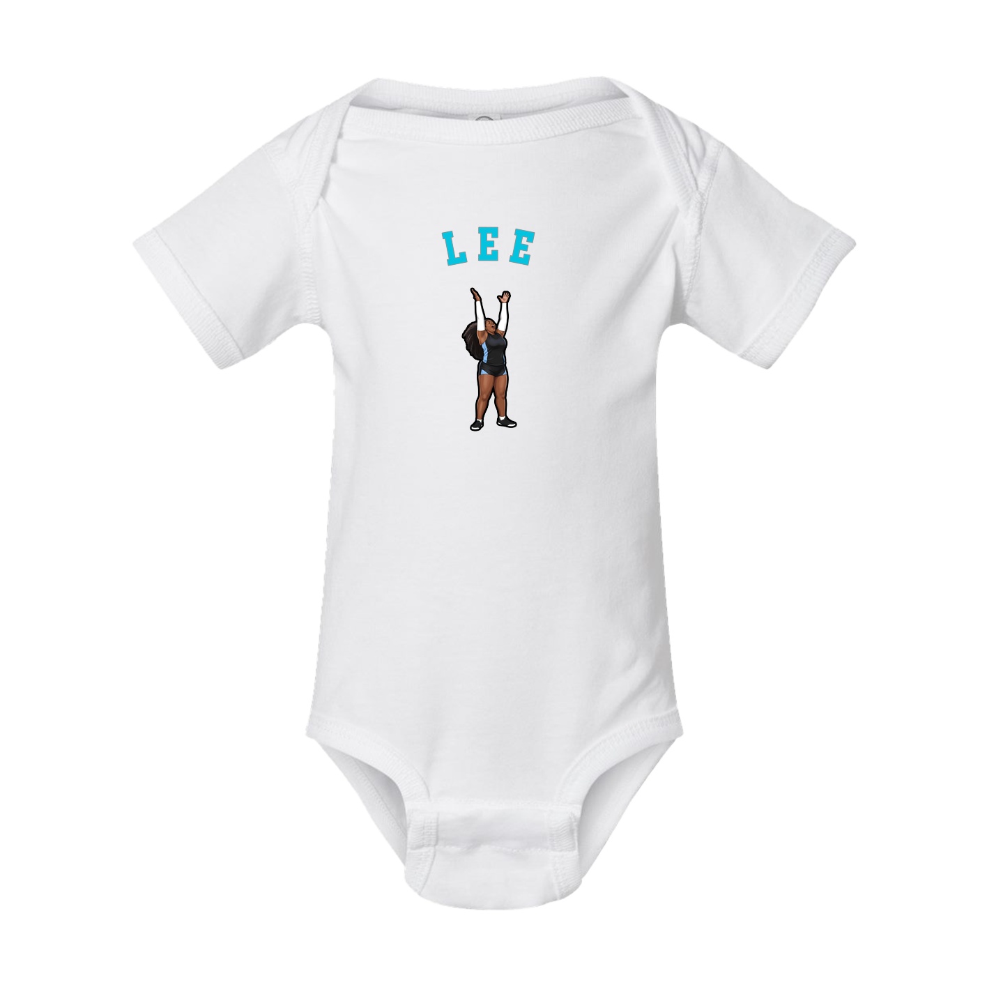 Baby Onesie — Shirsey Arch in White
