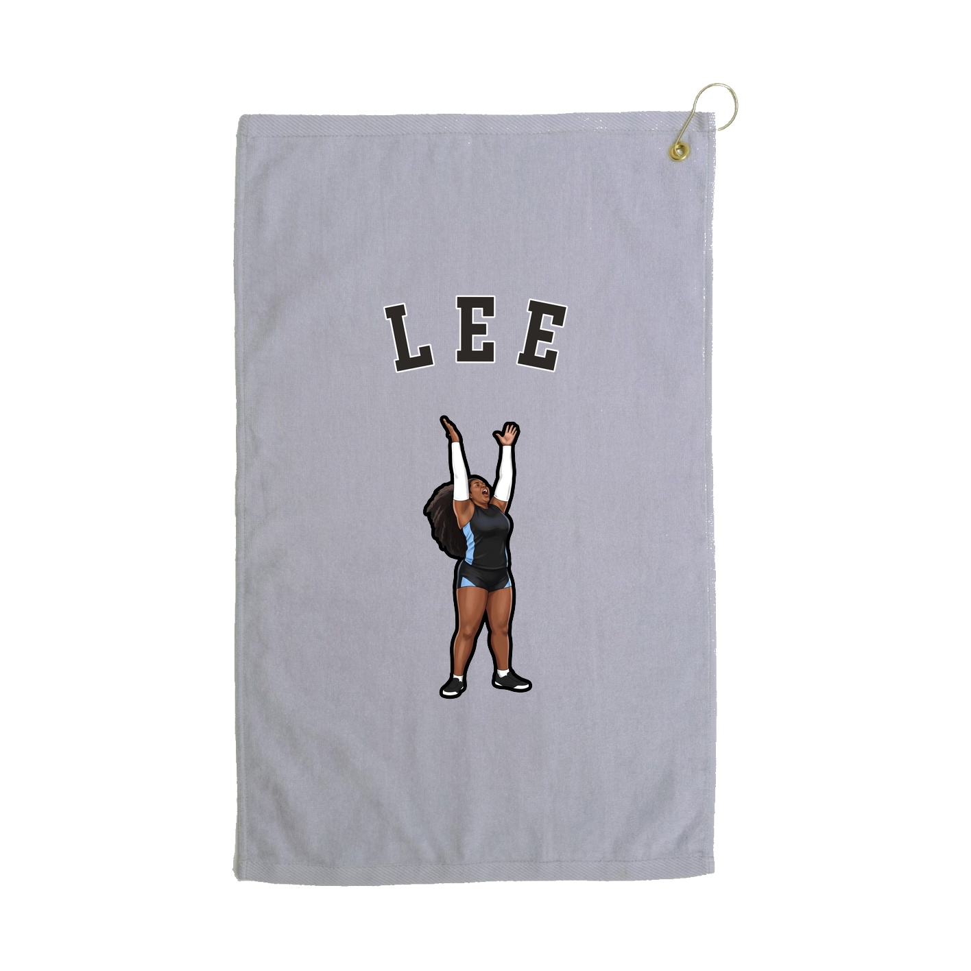 Golf Towel — Shirsey Arch in Grey