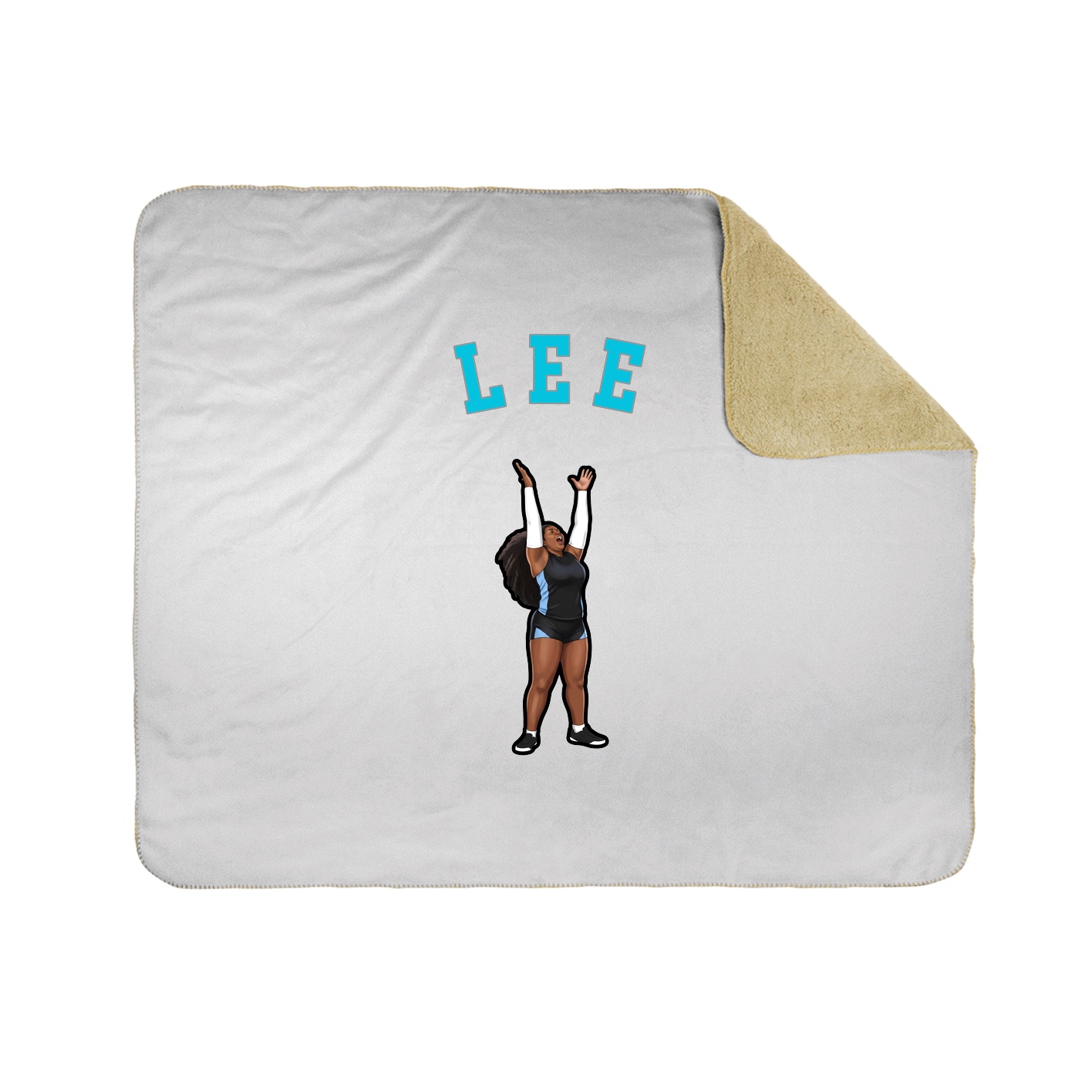 Throw Blanket — Shirsey Arch in White