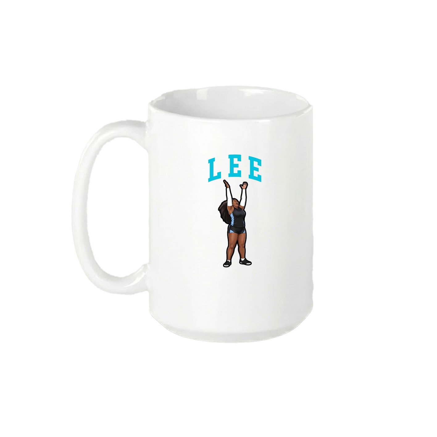 15oz Coffee Mug — Shirsey in White