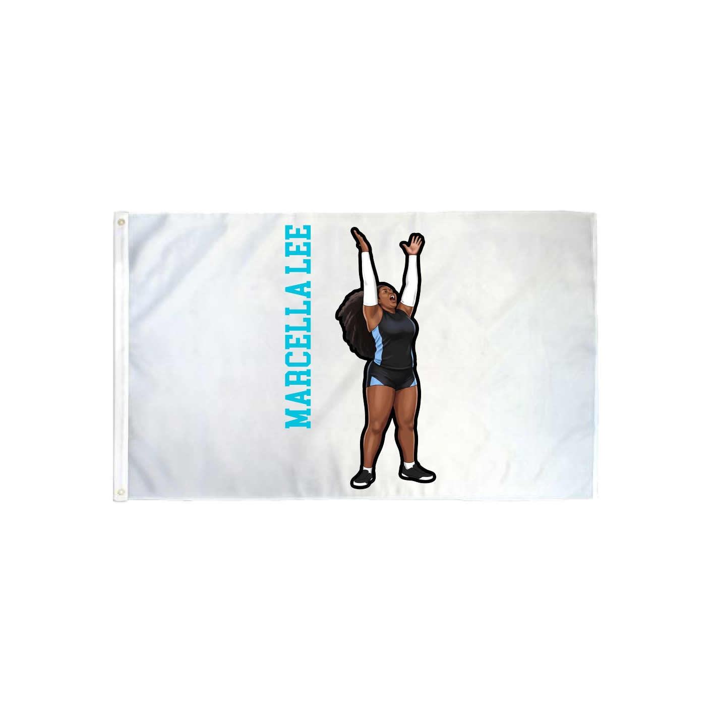 3x5 Flag — Name Vertical in Classic