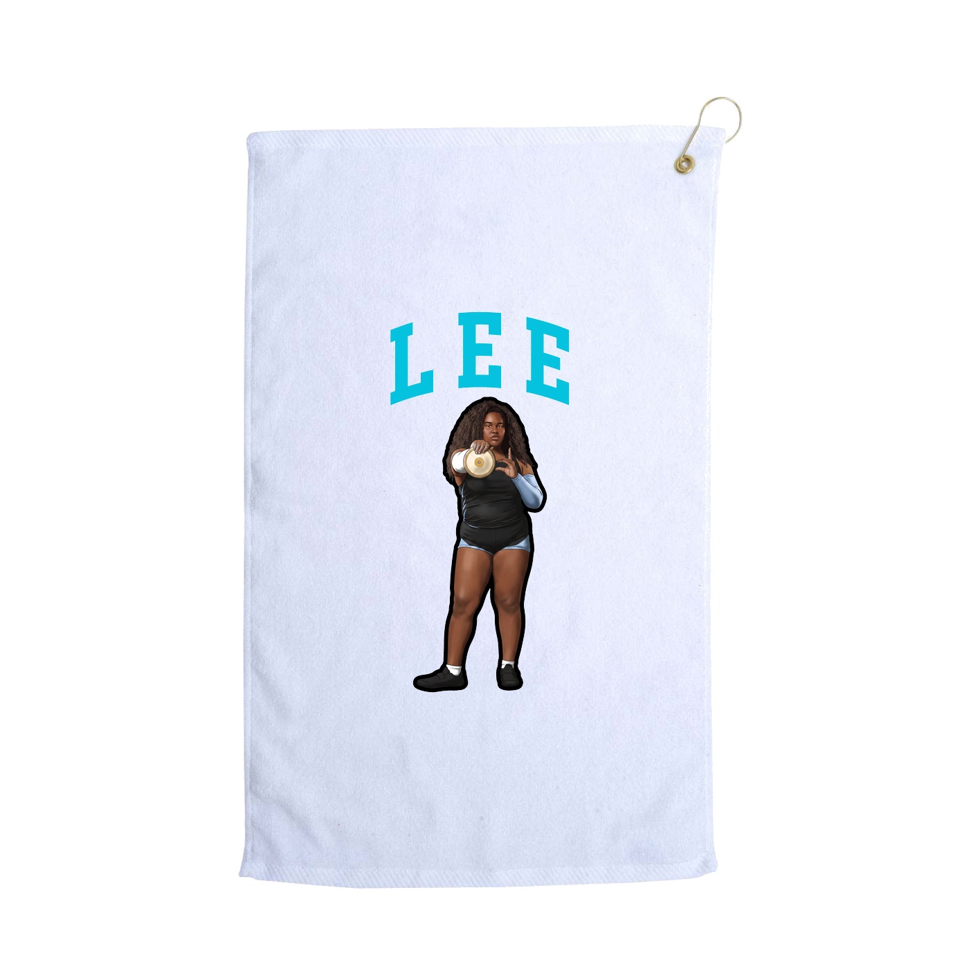 Golf Towel — Shirsey in White