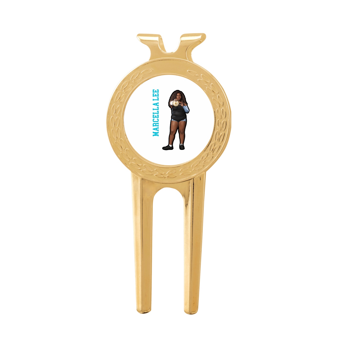 Divot Tool with Ball Marker — Name Vertical in Classic