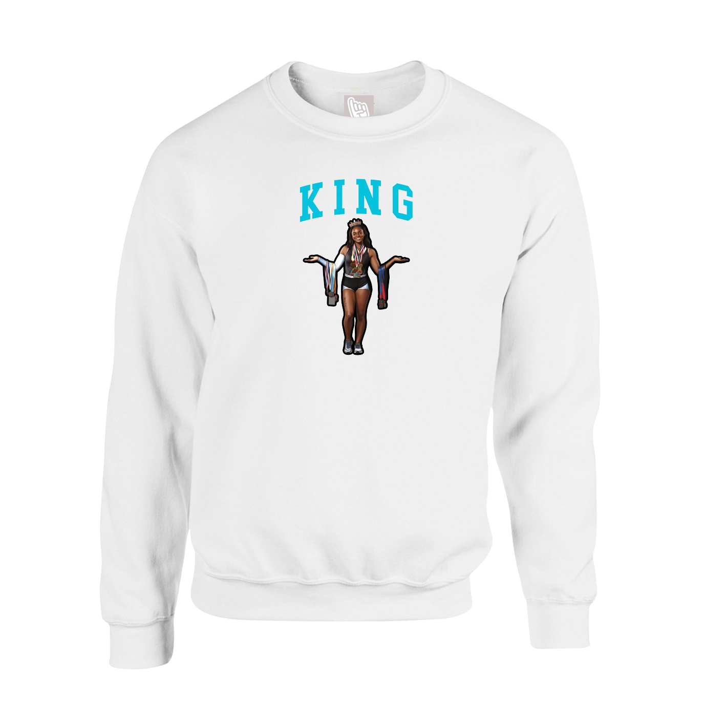 Fleece Crew — Shirsey in White