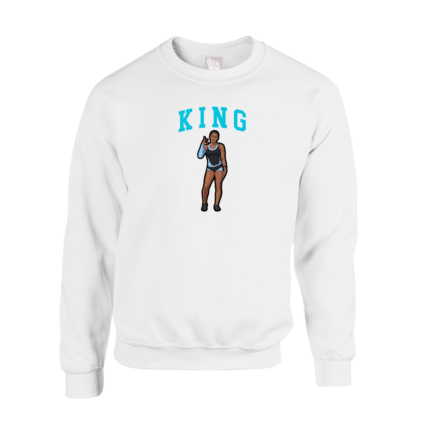 Fleece Crew — Shirsey in White