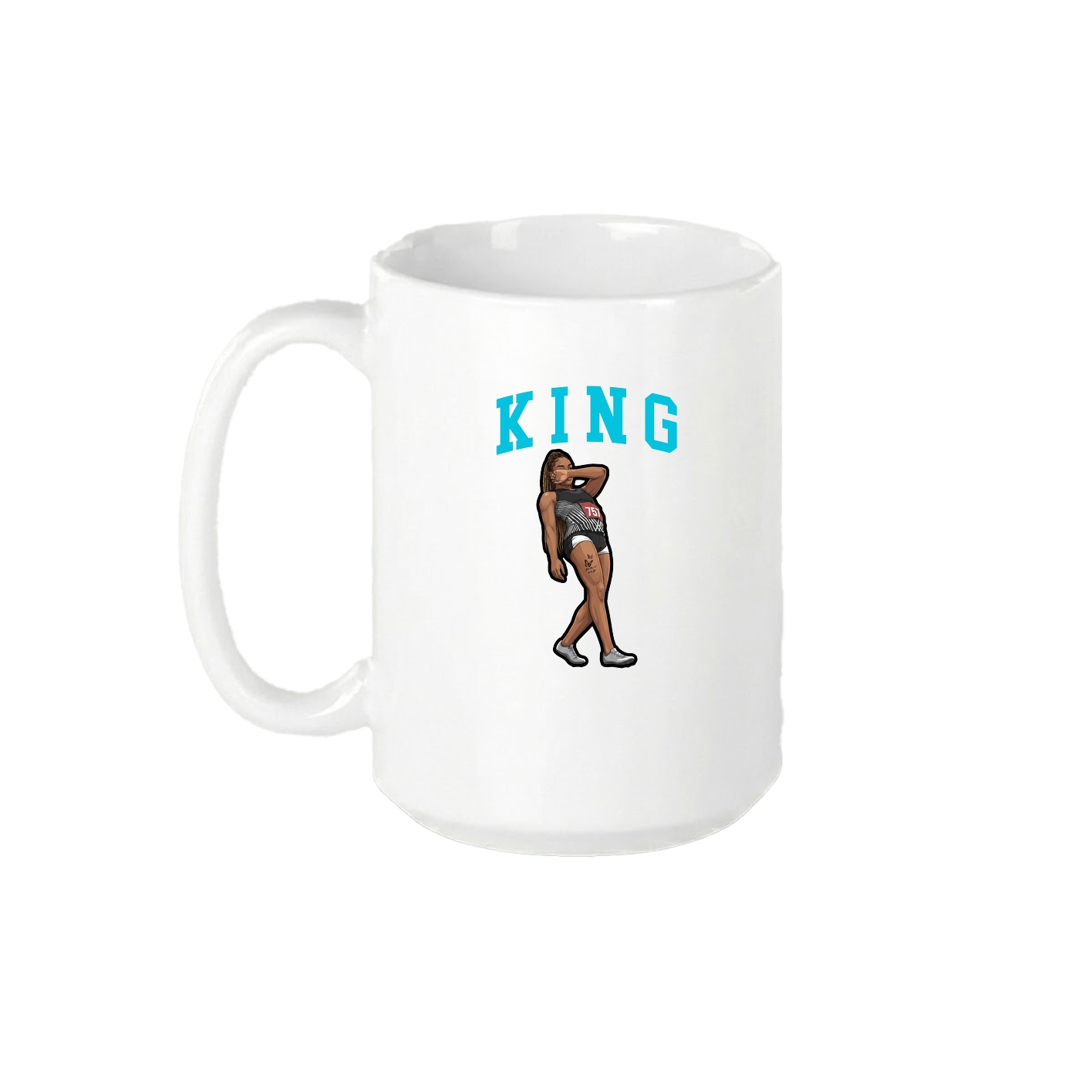 15oz Coffee Mug — Shirsey in White