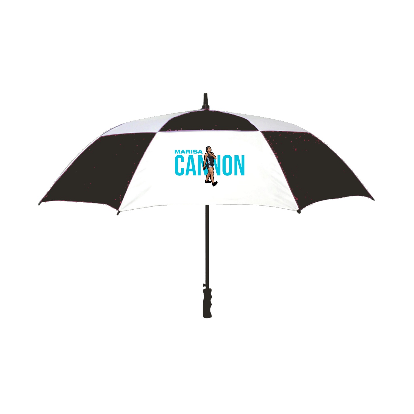 Golf Umbrella — Player Name in Black