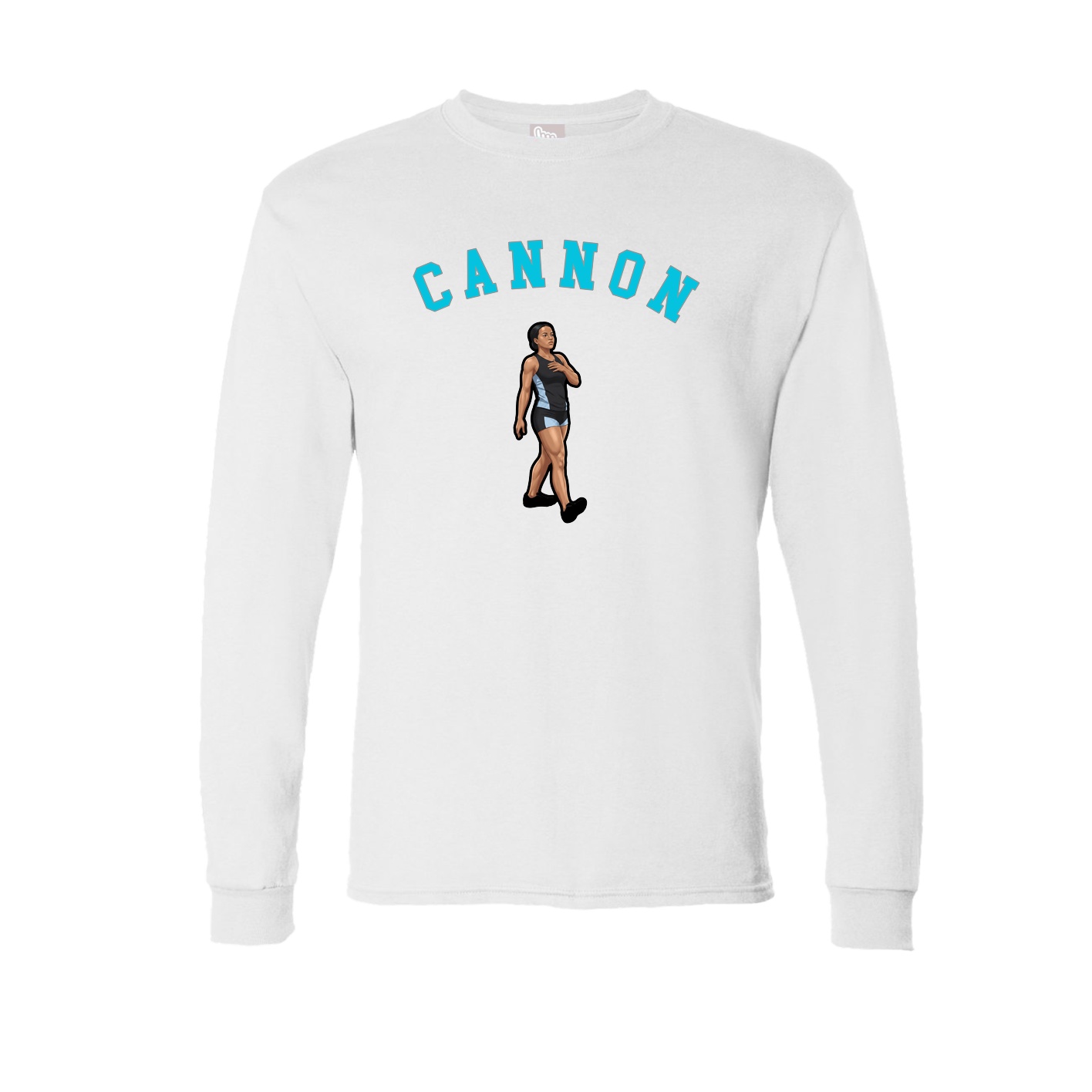 Long Sleeve Tee — Shirsey Arch in White