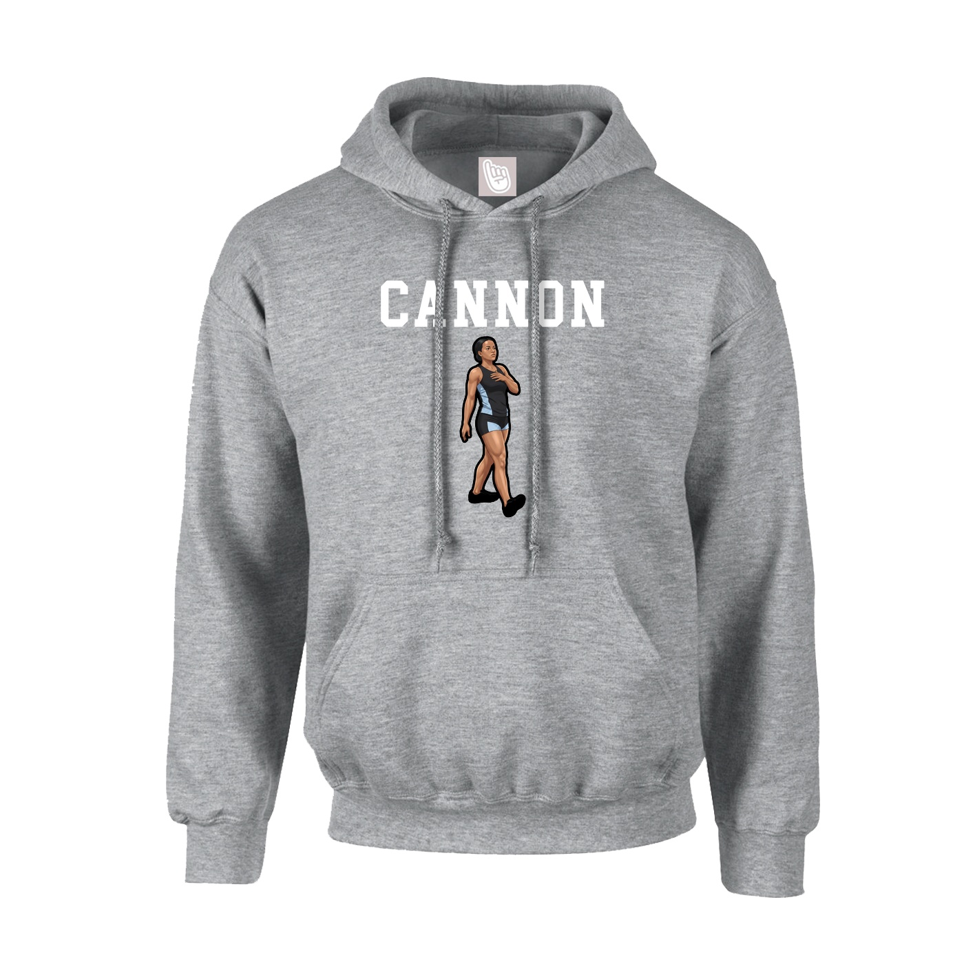 Hoodie — Shirsey in Grey