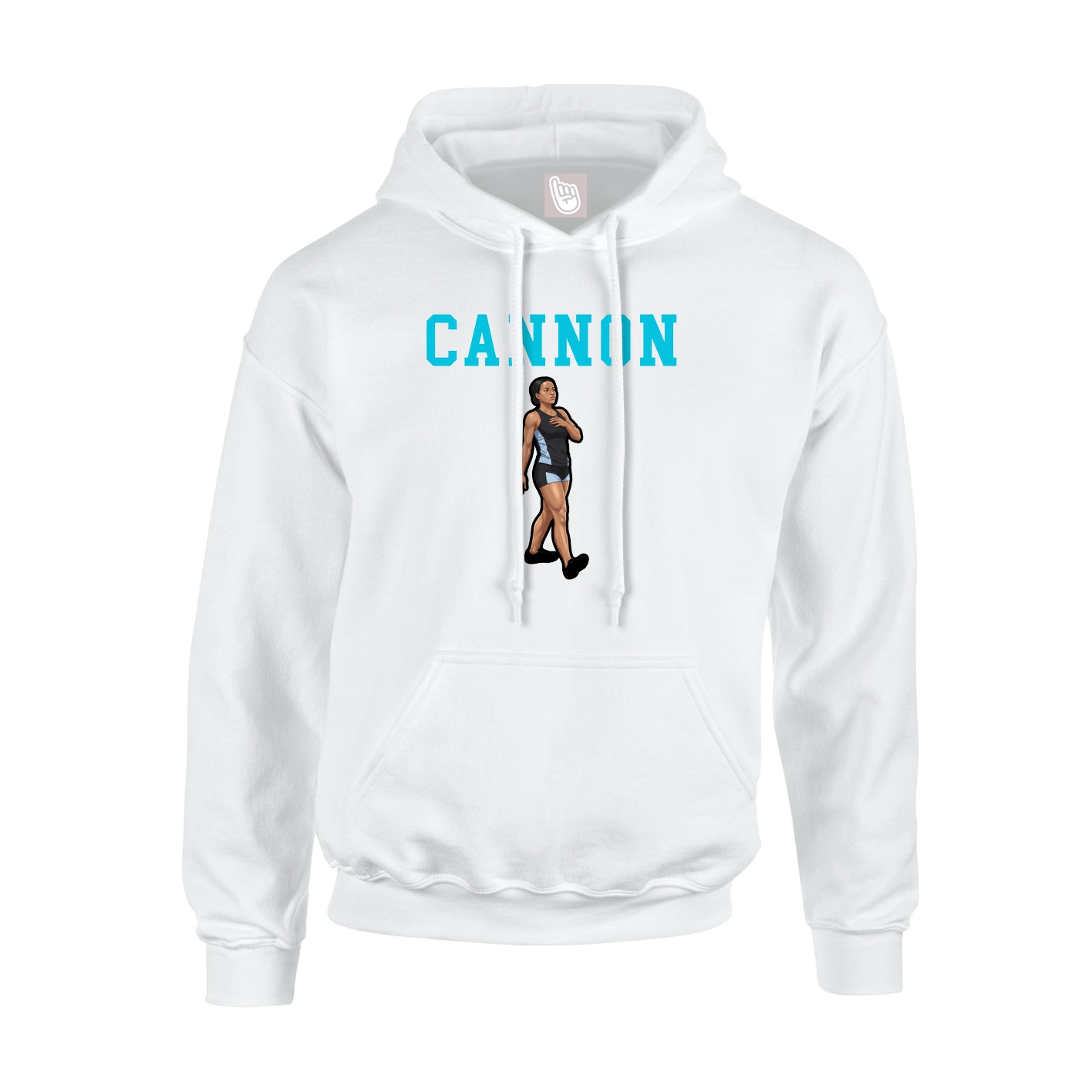 Hoodie — Shirsey in White