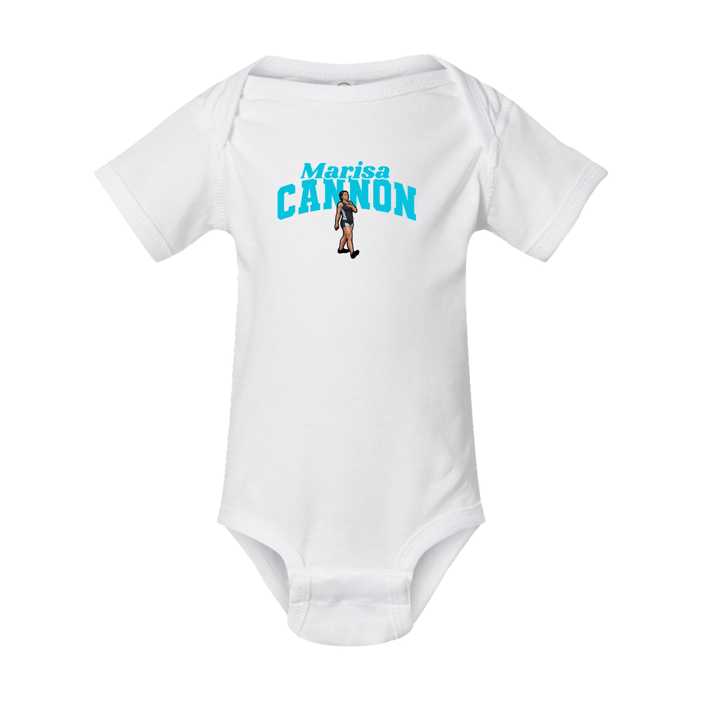 Baby Onesie — Signature Arch in White