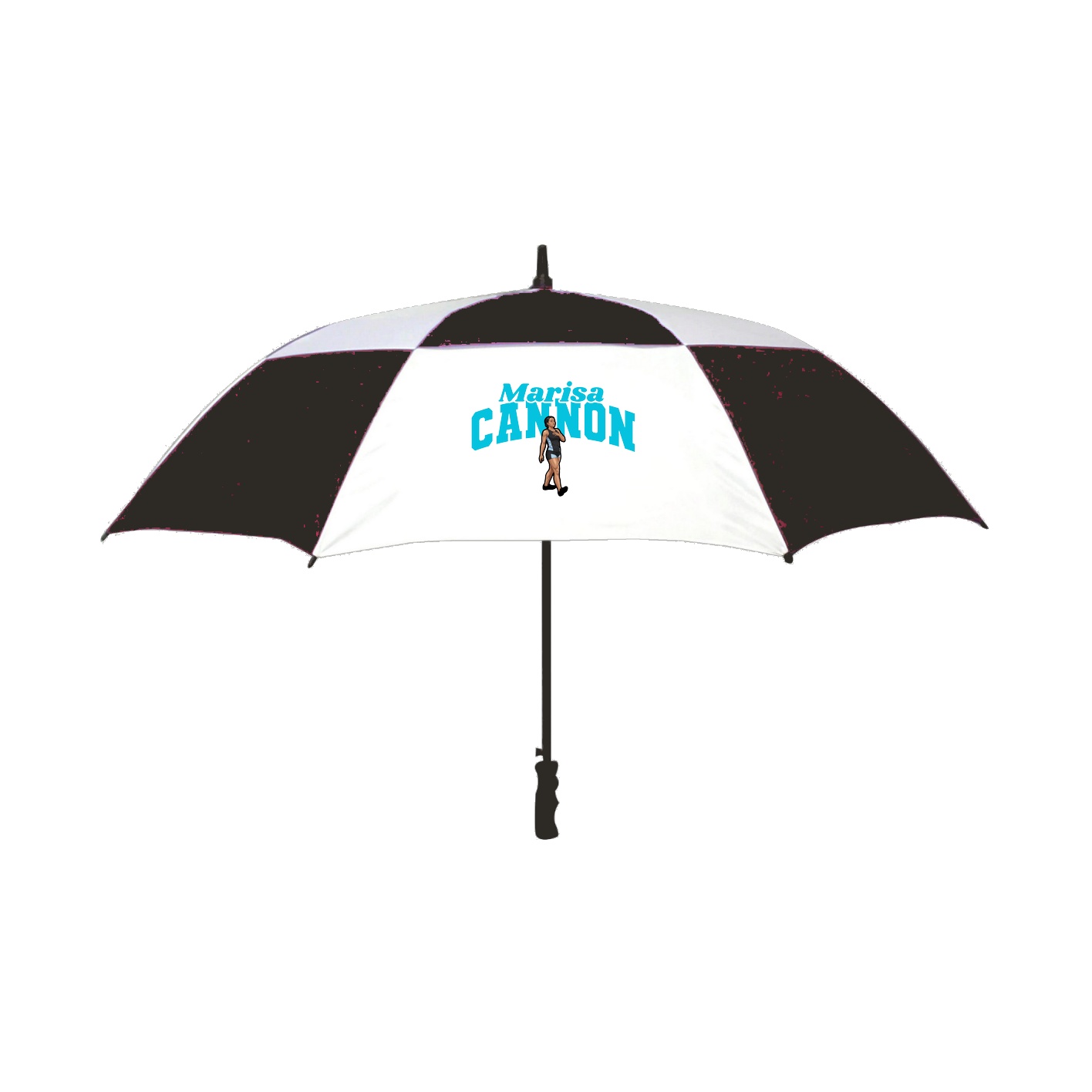 Golf Umbrella — Signature Arch in Black