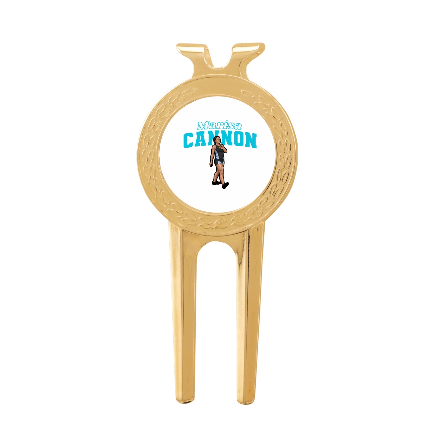 Divot Tool with Ball Marker — Name Arch in Classic