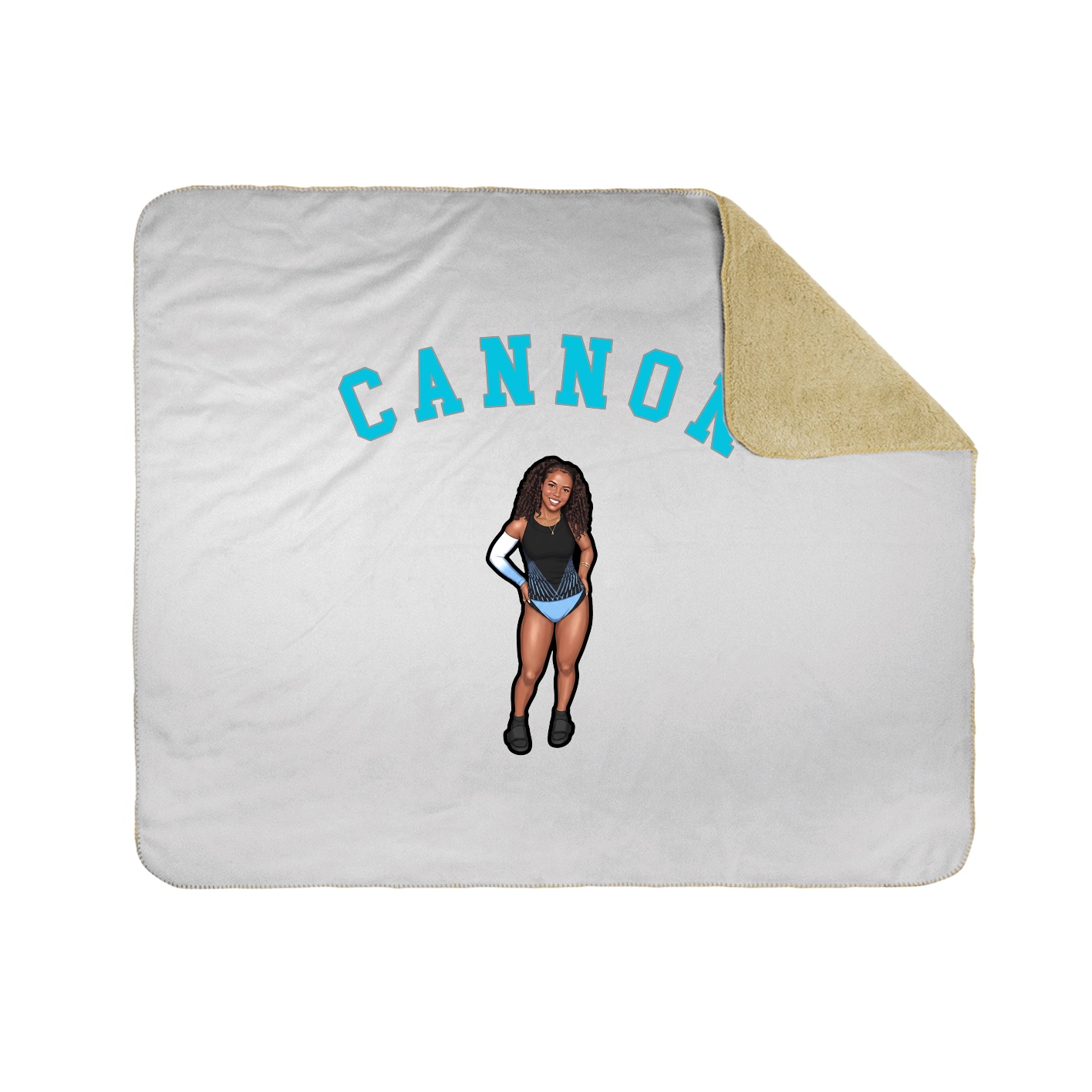 Throw Blanket — Shirsey Arch in White