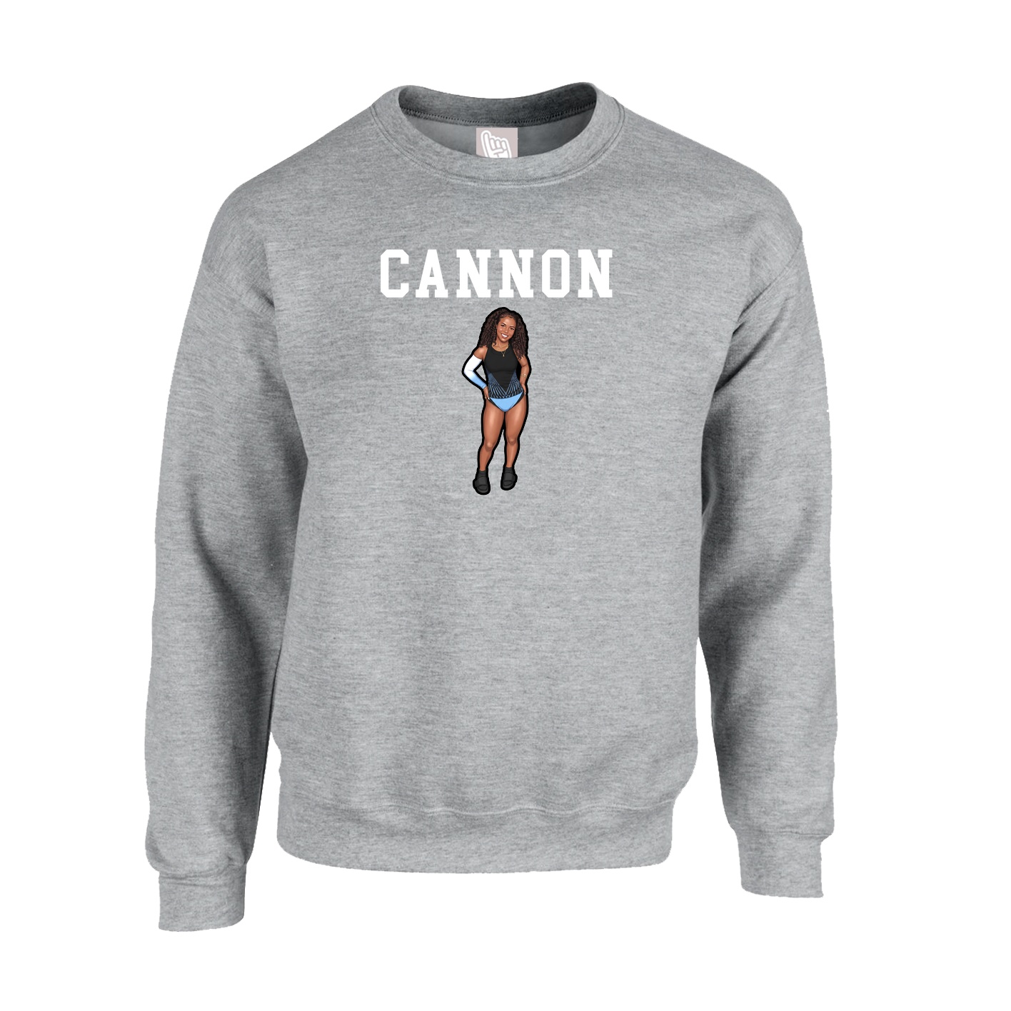 Fleece Crew — Shirsey in Grey