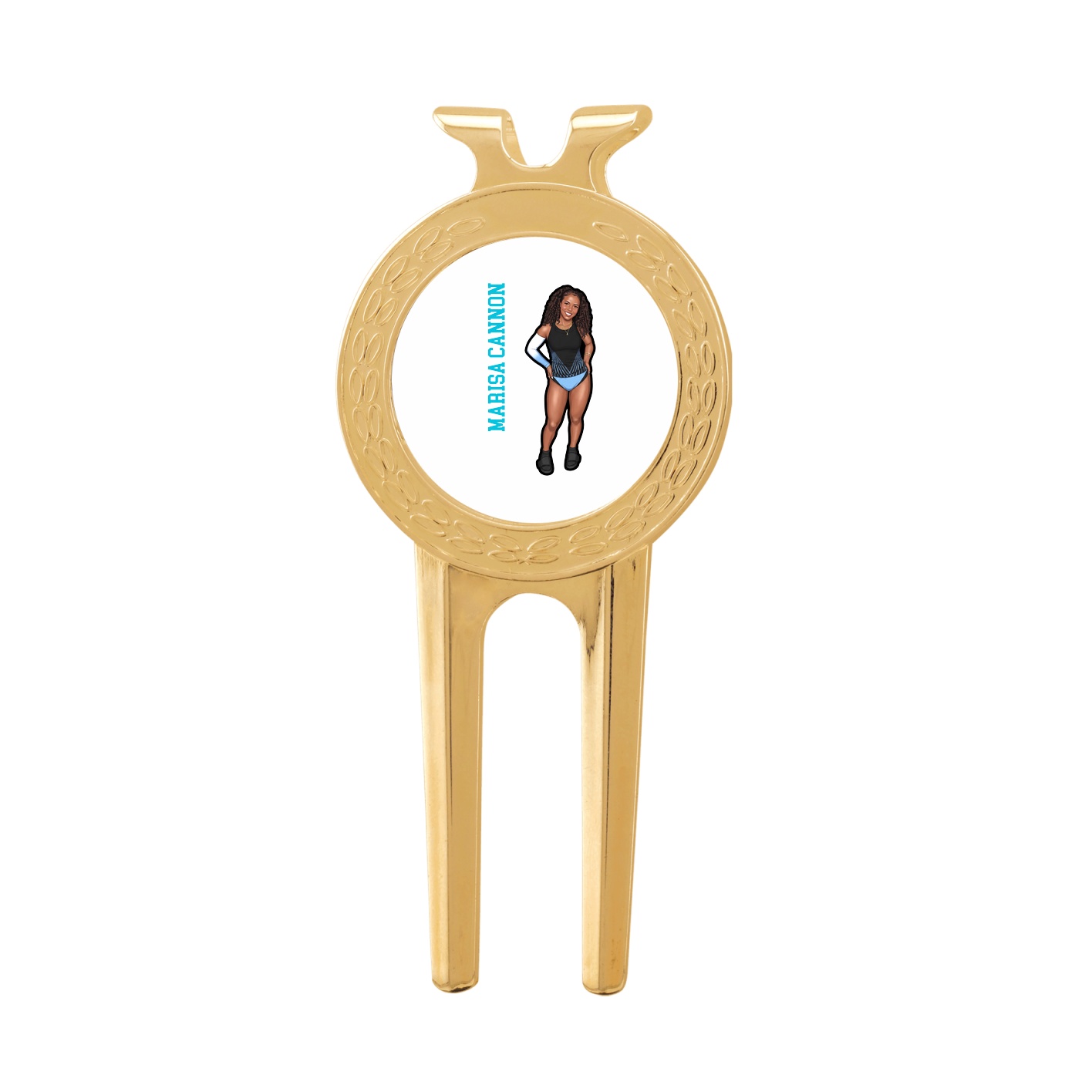 Divot Tool with Ball Marker — Name Vertical in Classic