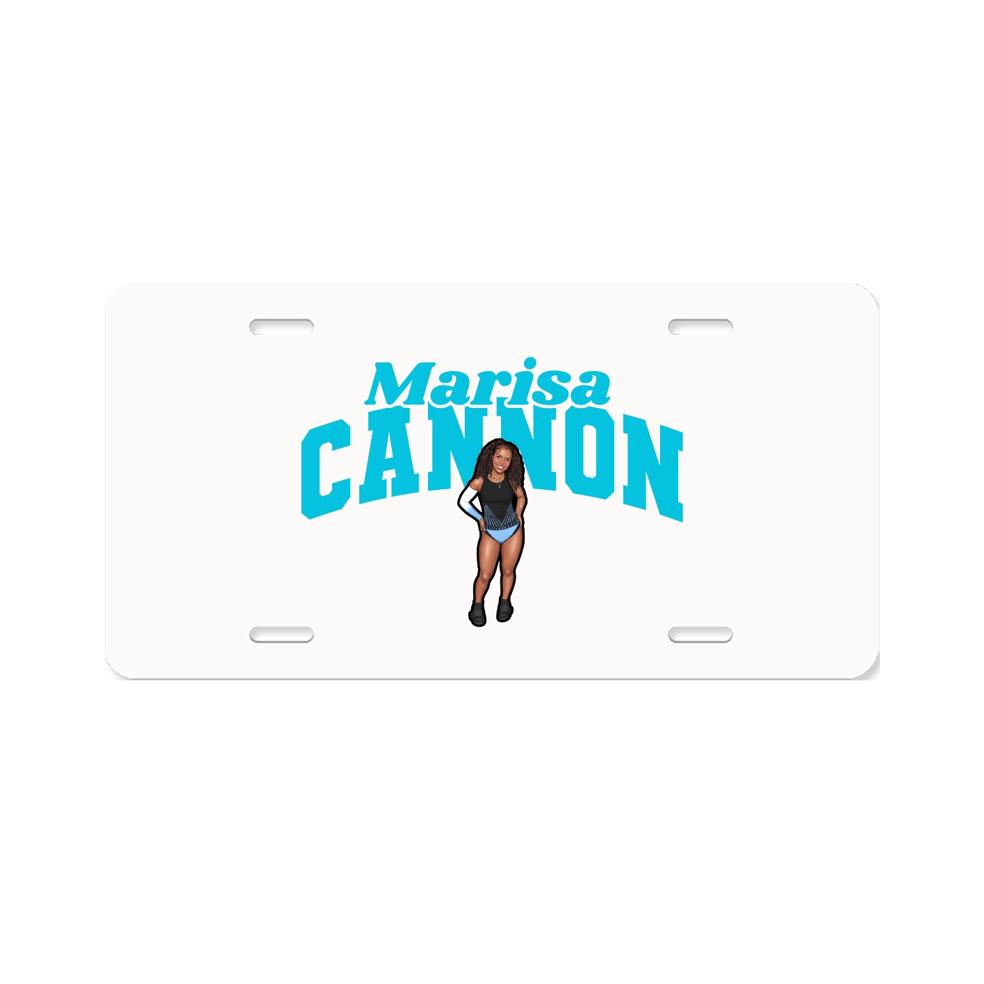 License Plate — Signature Arch in Classic