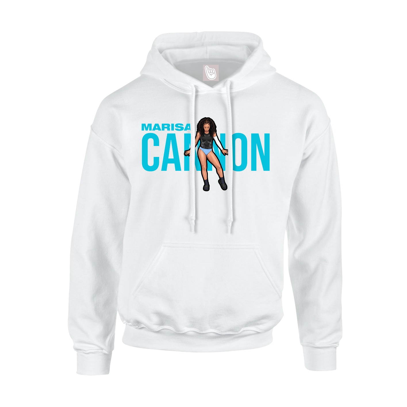 Hoodie — Player Name in White