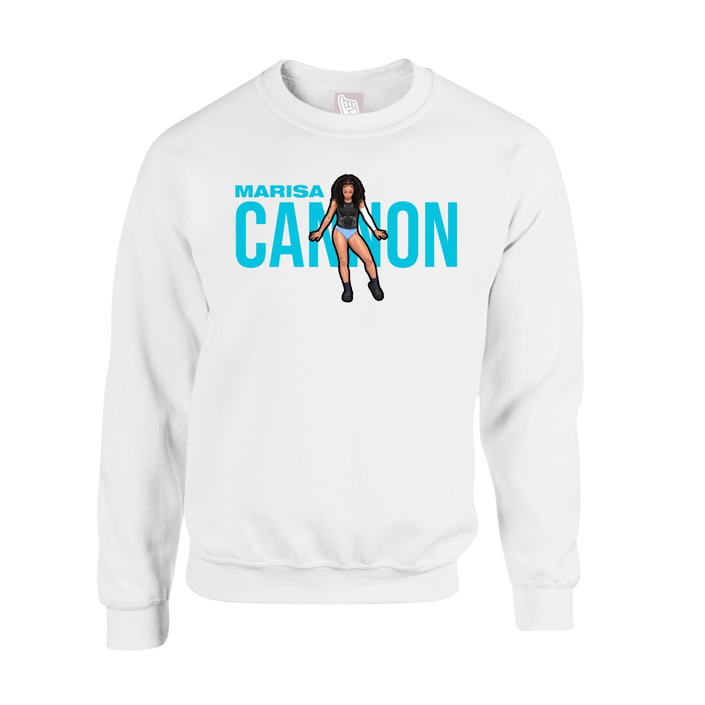 Fleece Crew — Player Name in White