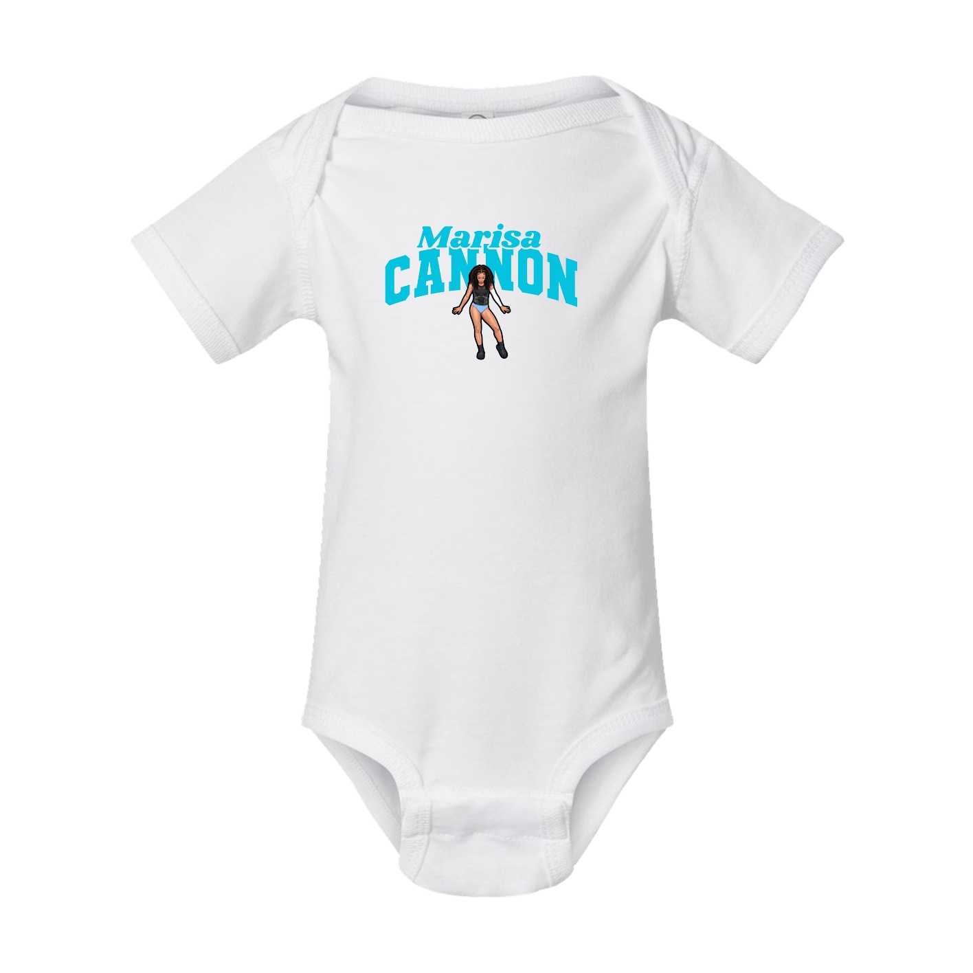 Baby Onesie — Signature Arch in White