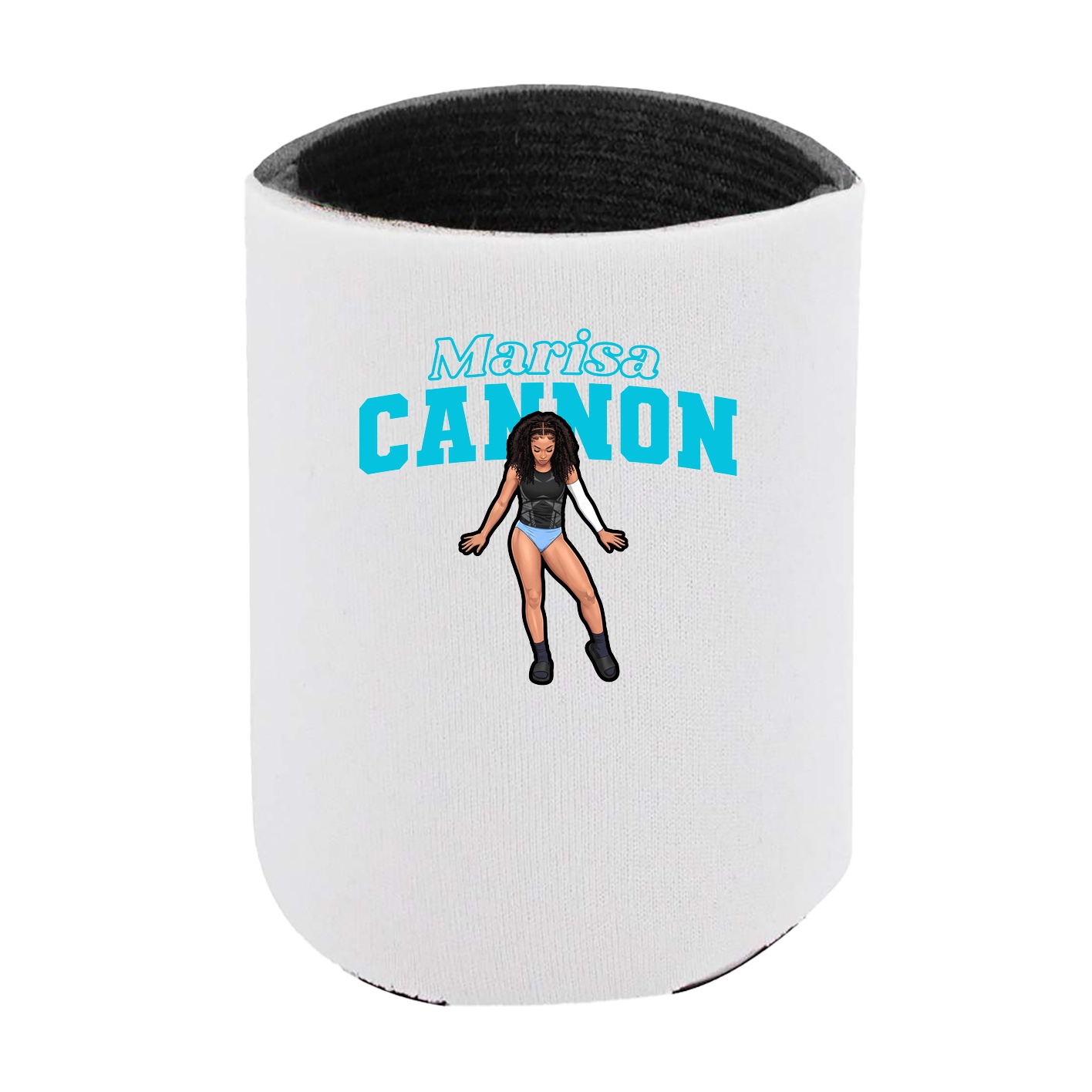 Can Holder — Name Arch in White