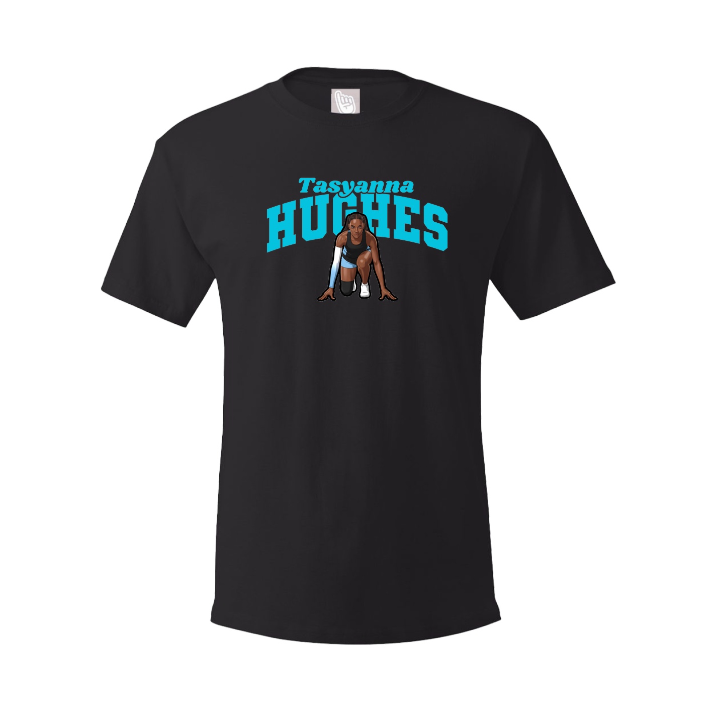 Youth Tee — Signature Arch in Black