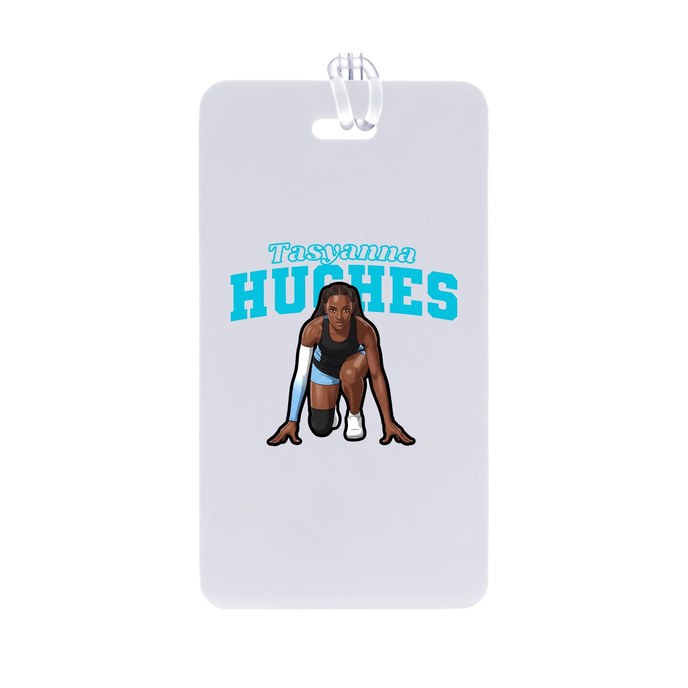 Bag Tag — Name Arch in Classic