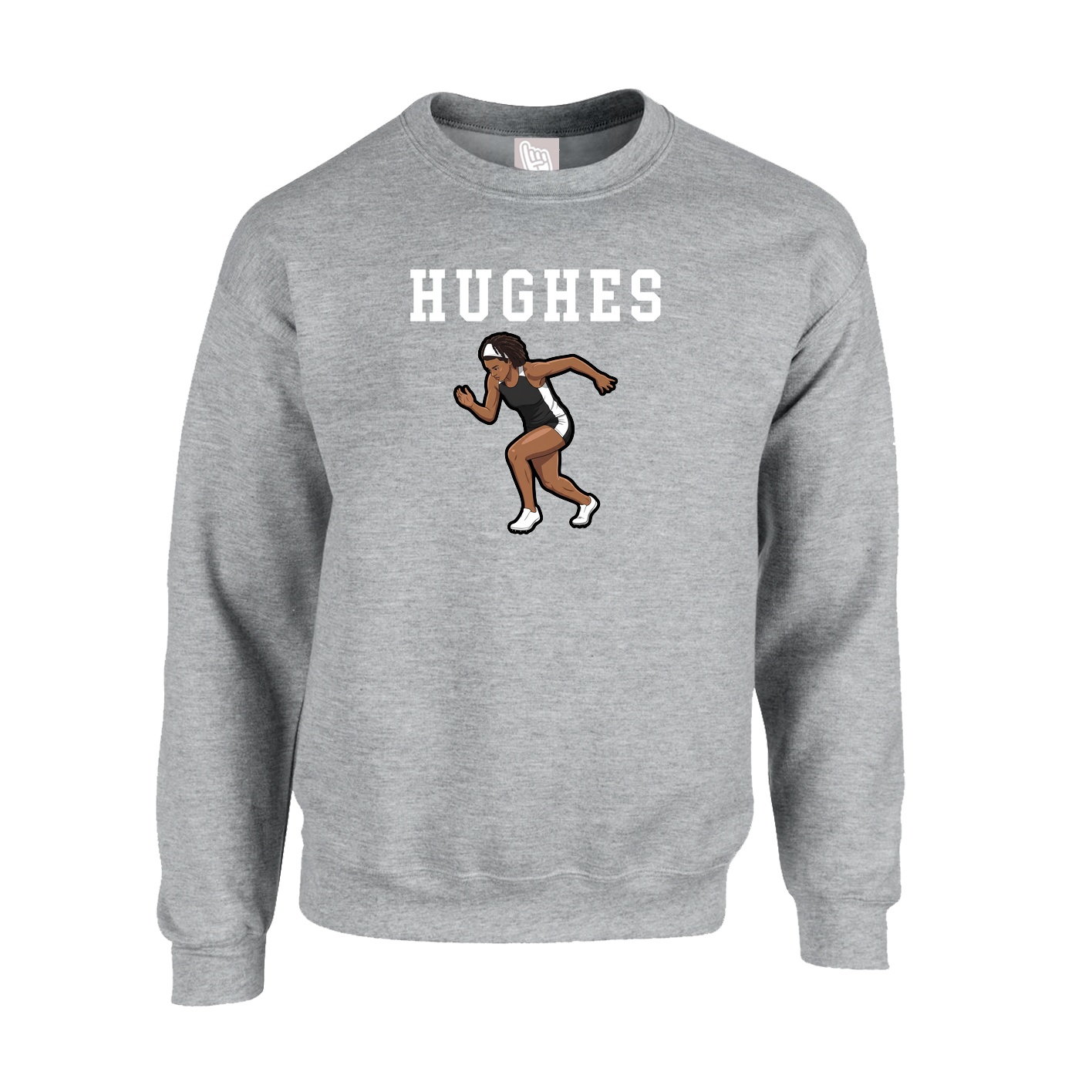 Fleece Crew — Shirsey in Grey