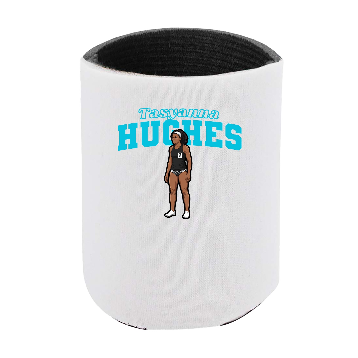 Can Holder — Name Arch in White