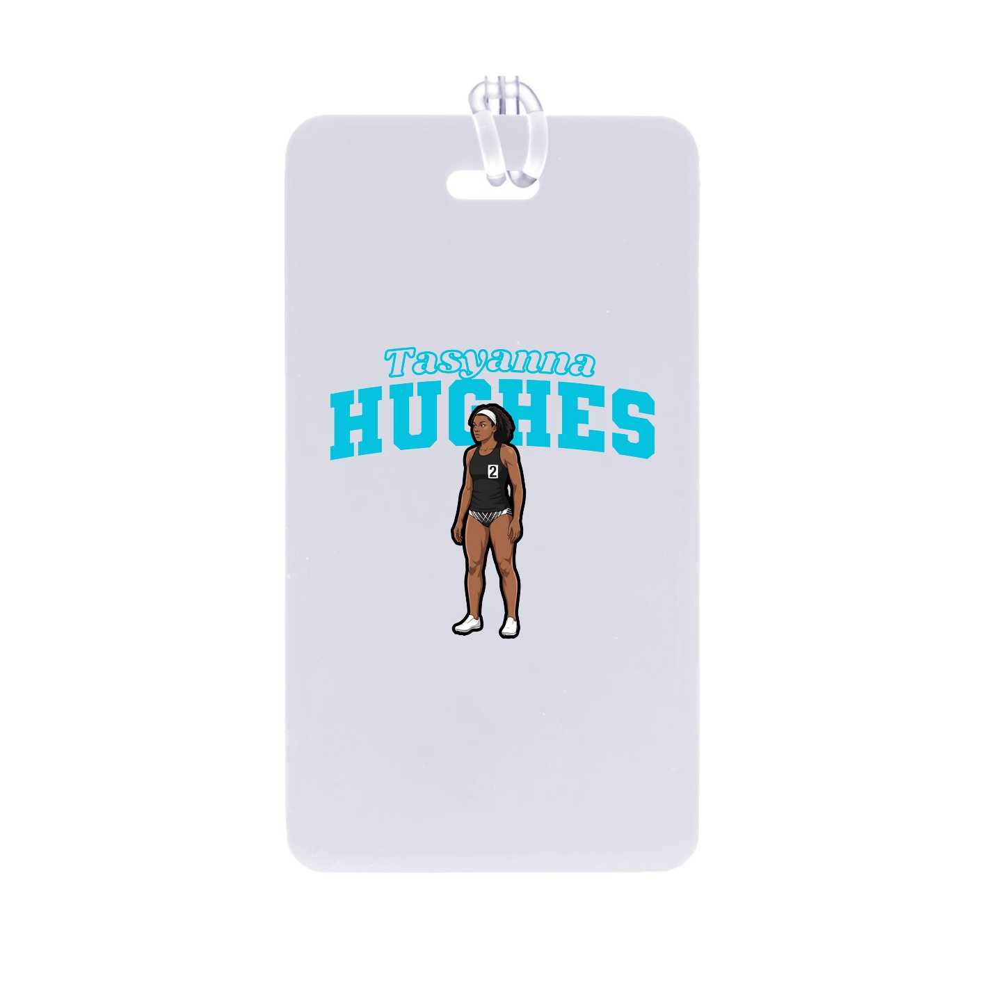 Bag Tag — Name Arch in Classic