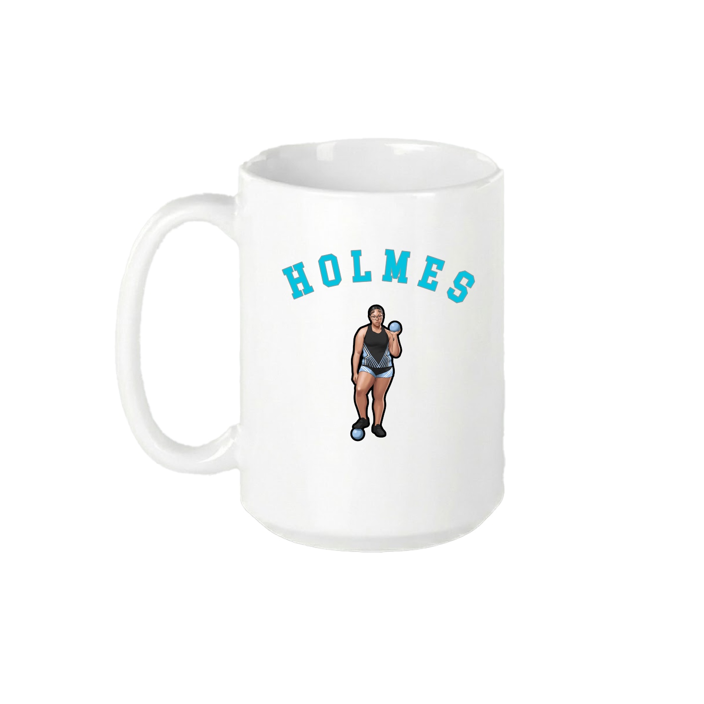 15oz Coffee Mug — Shirsey Arch in White