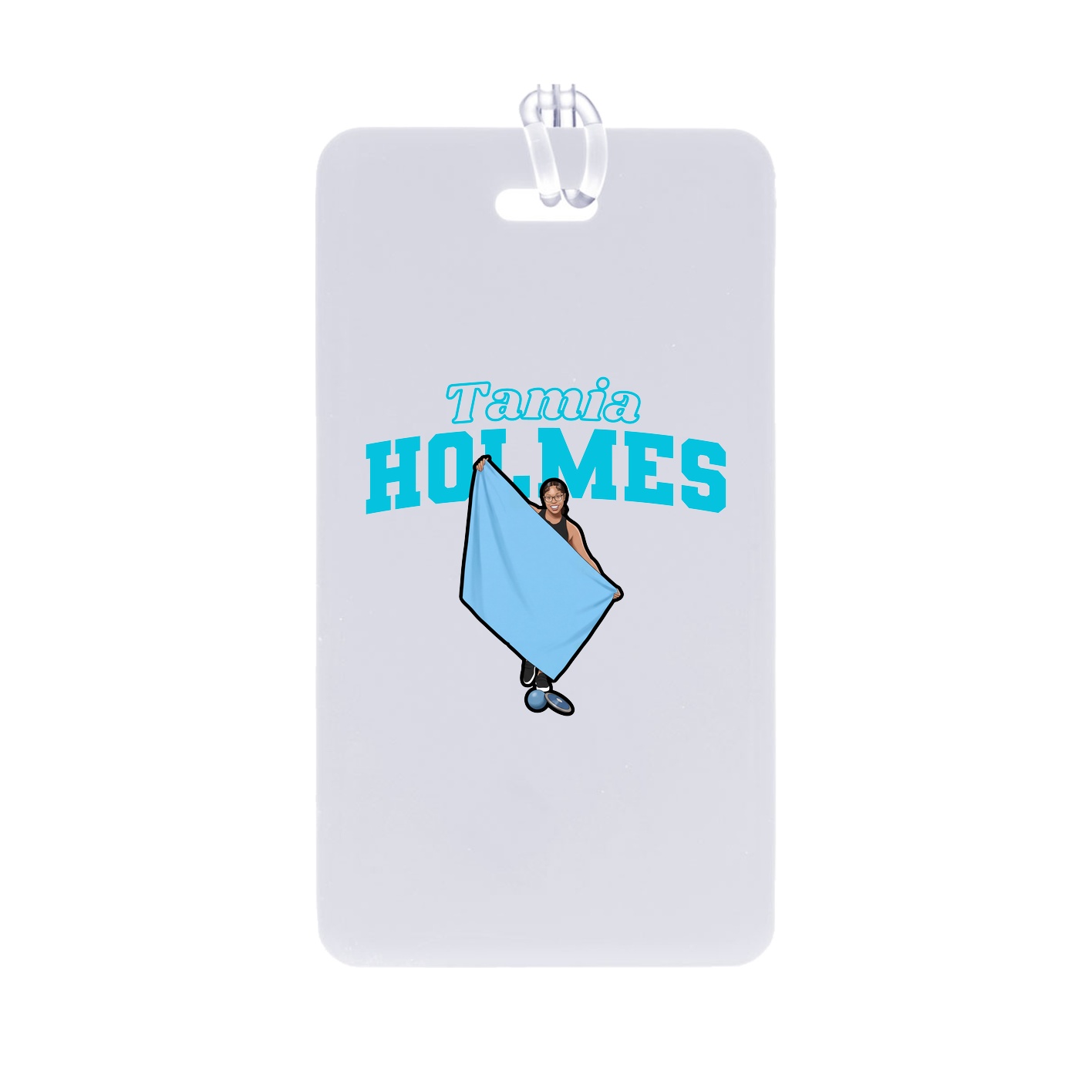 Bag Tag — Name Arch in Classic