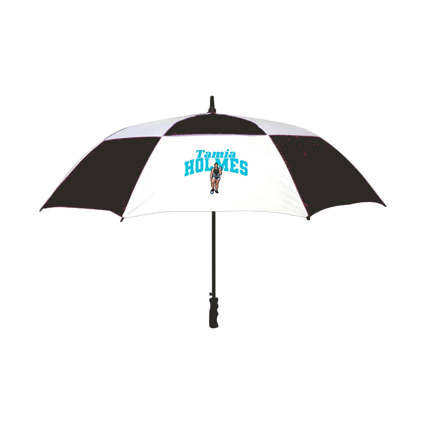 Golf Umbrella — Signature Arch in Black