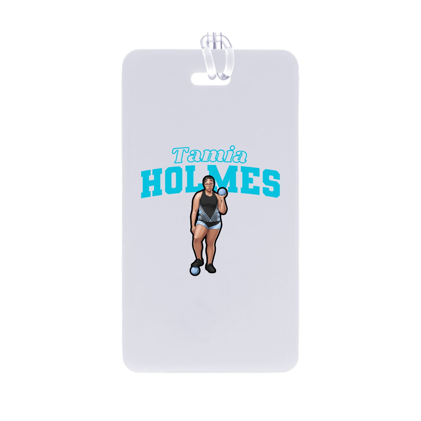Bag Tag — Name Arch in Classic