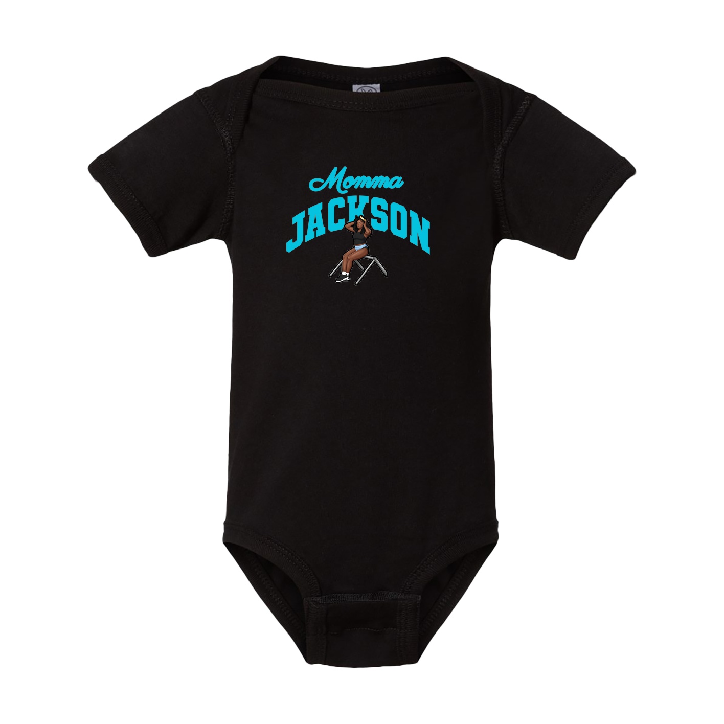 Baby Onesie — Mothers Day Arch in Black