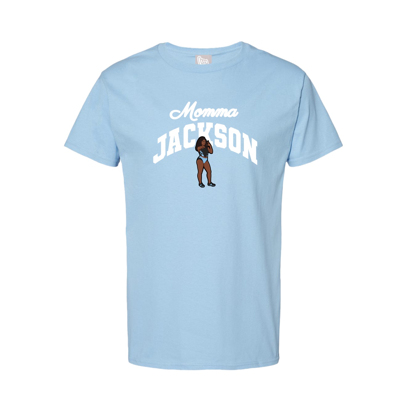 Youth Tee — Mothers Day Arch in Light Blue