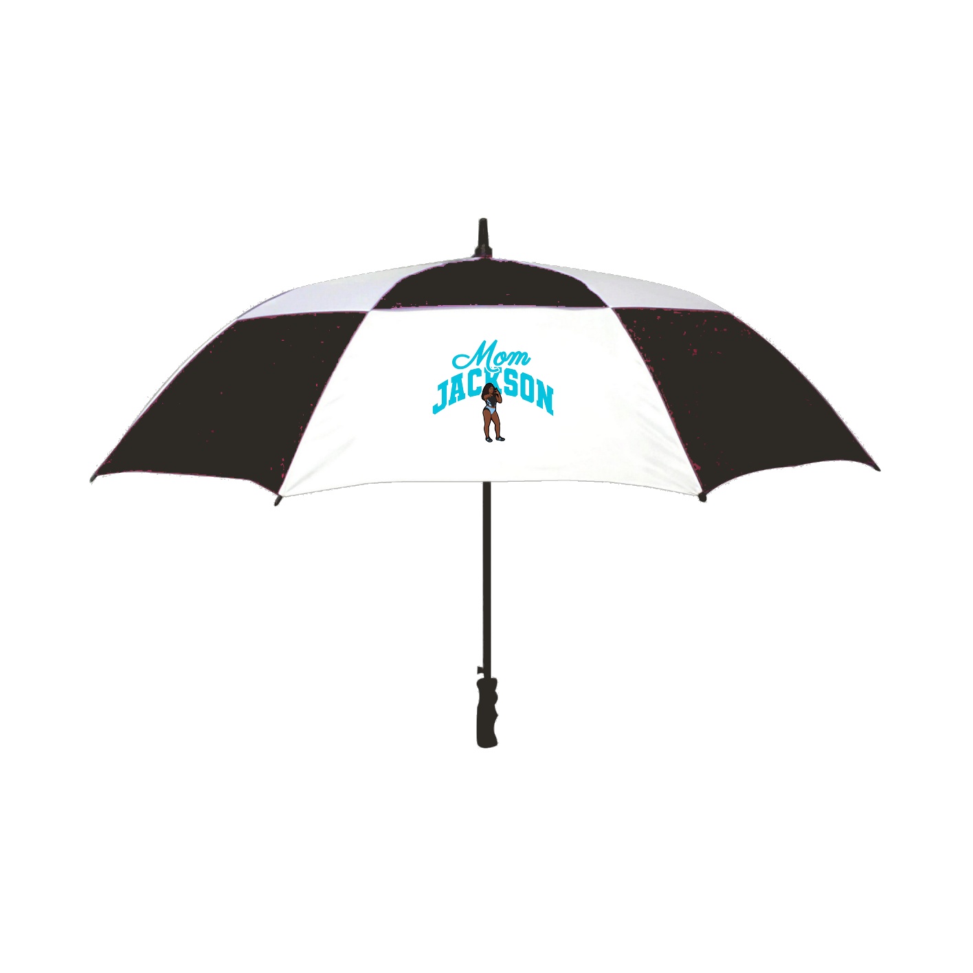 Golf Umbrella — Mothers Day Arch in Black