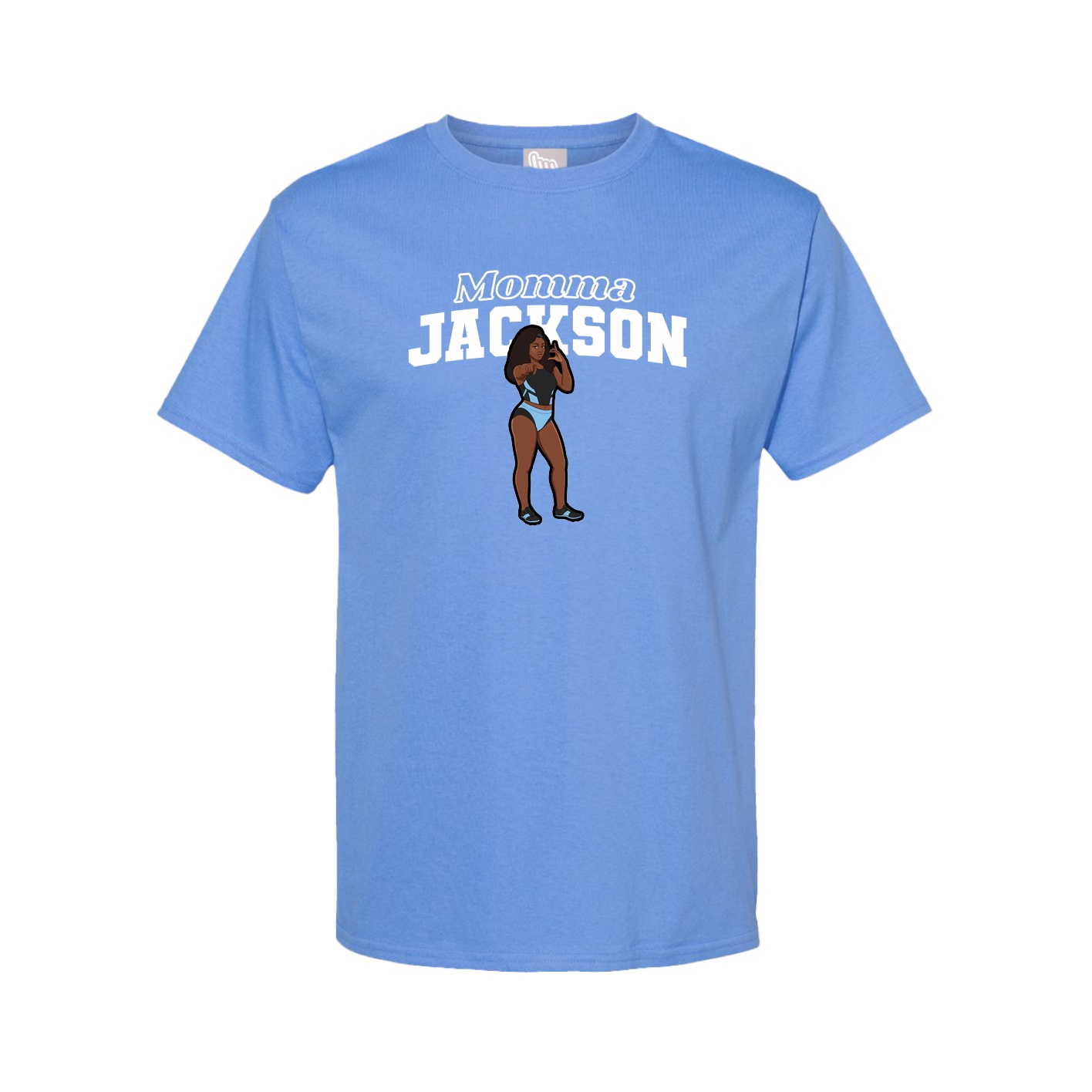 Tee — Mothers Day Block in Powder Blue