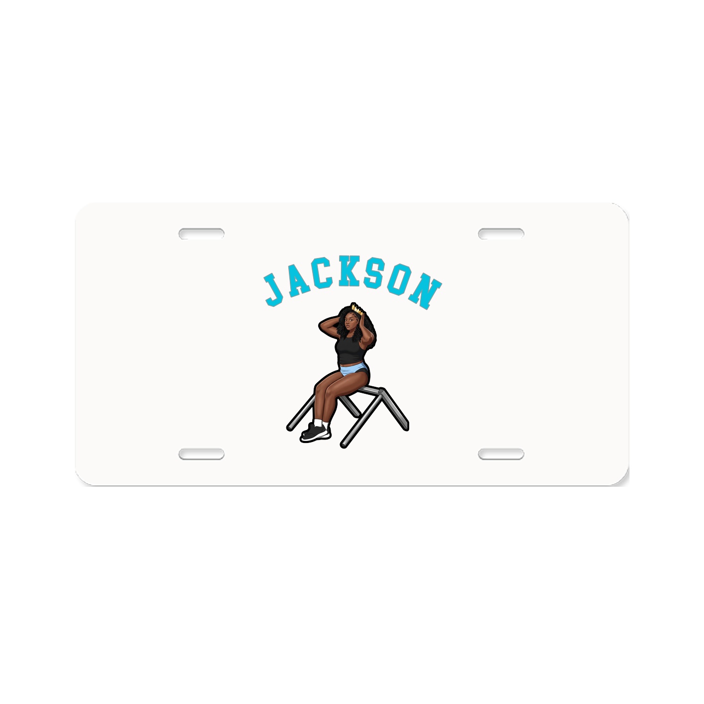 License Plate — Shirsey Arch in Classic