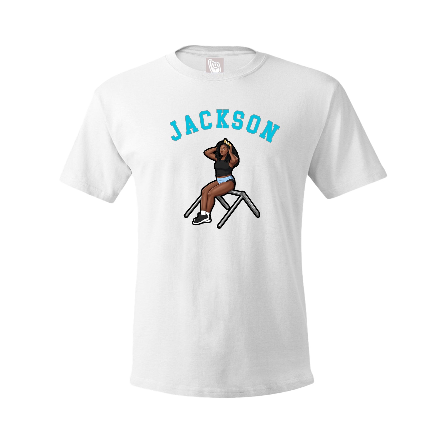 Youth Tee — Shirsey Arch in White