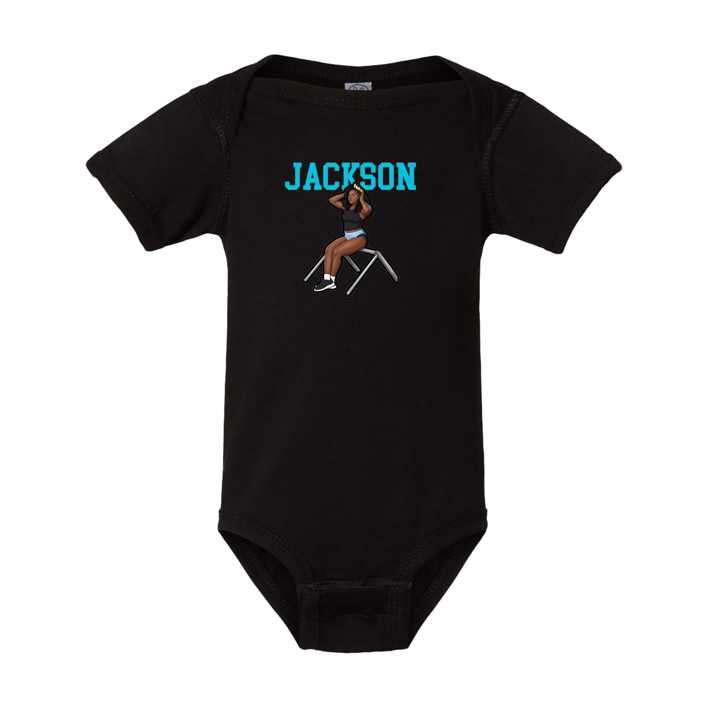 Baby Onesie — Shirsey in Black