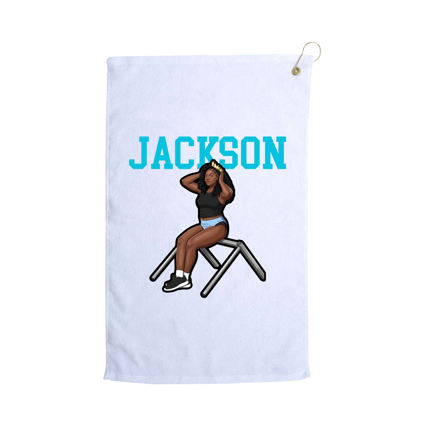Golf Towel — Shirsey in White