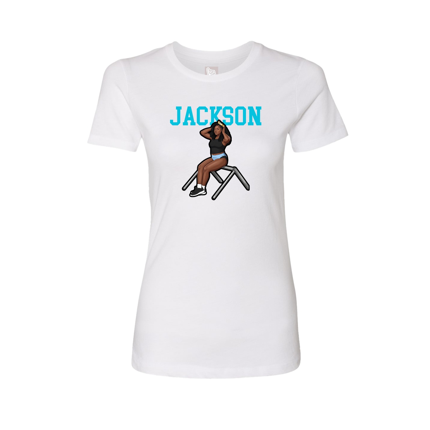 Fitted Women's Tee — Shirsey in White