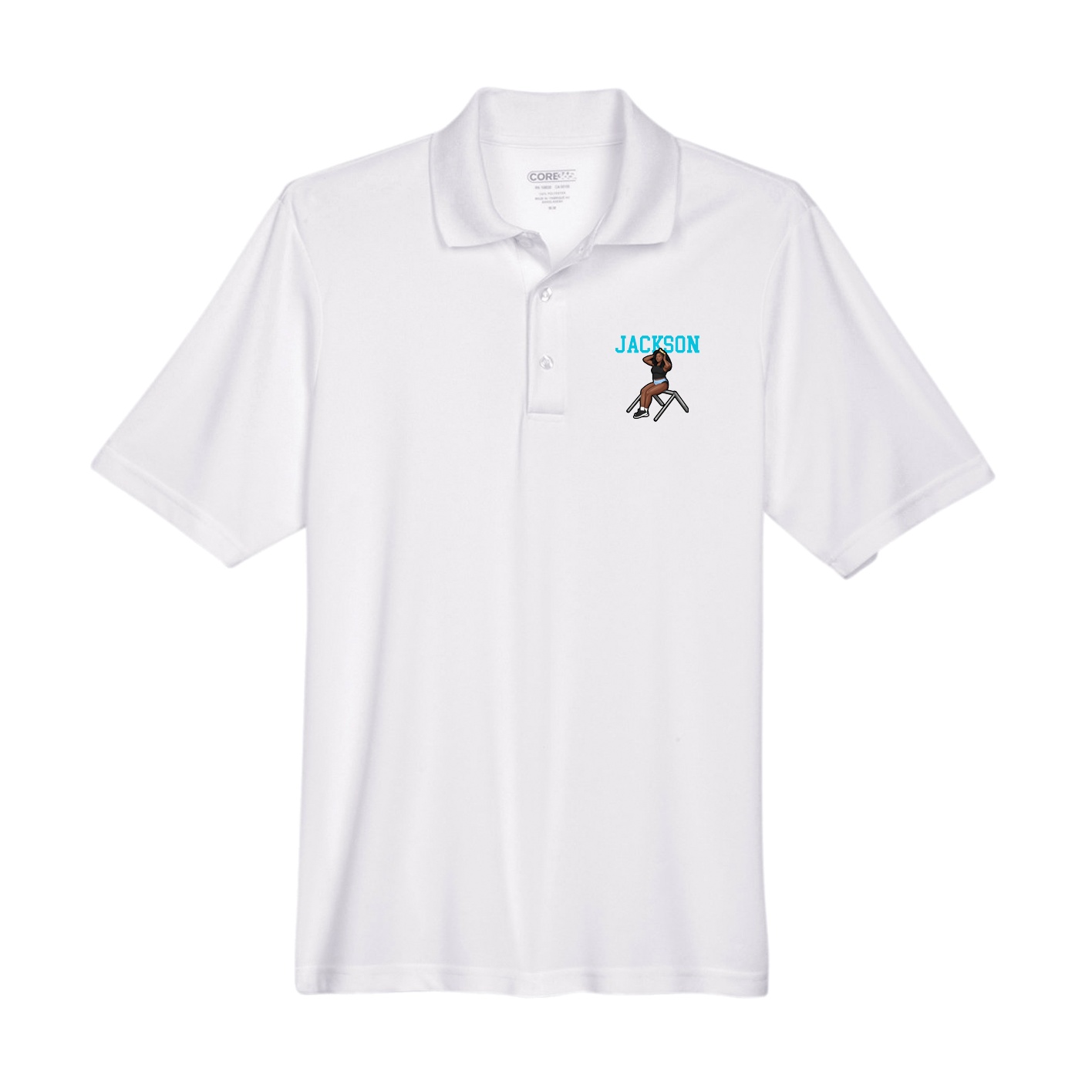 Performance Polo — Shirsey in White