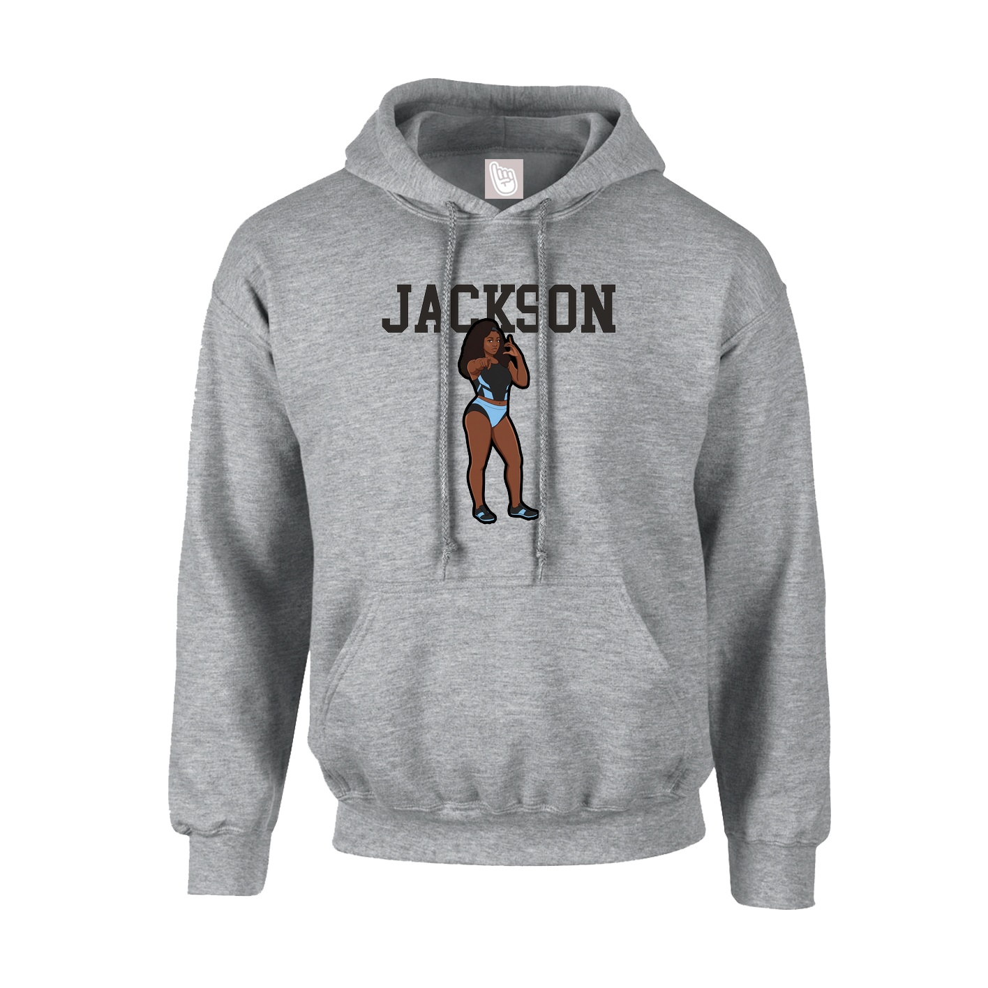 Hoodie — Shirsey in Grey