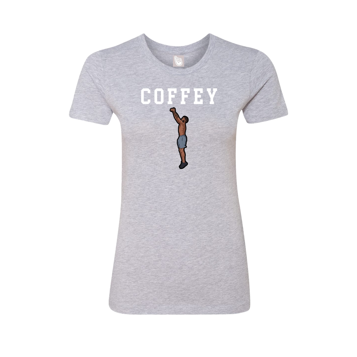 Fitted Women's Tee — Shirsey in Grey