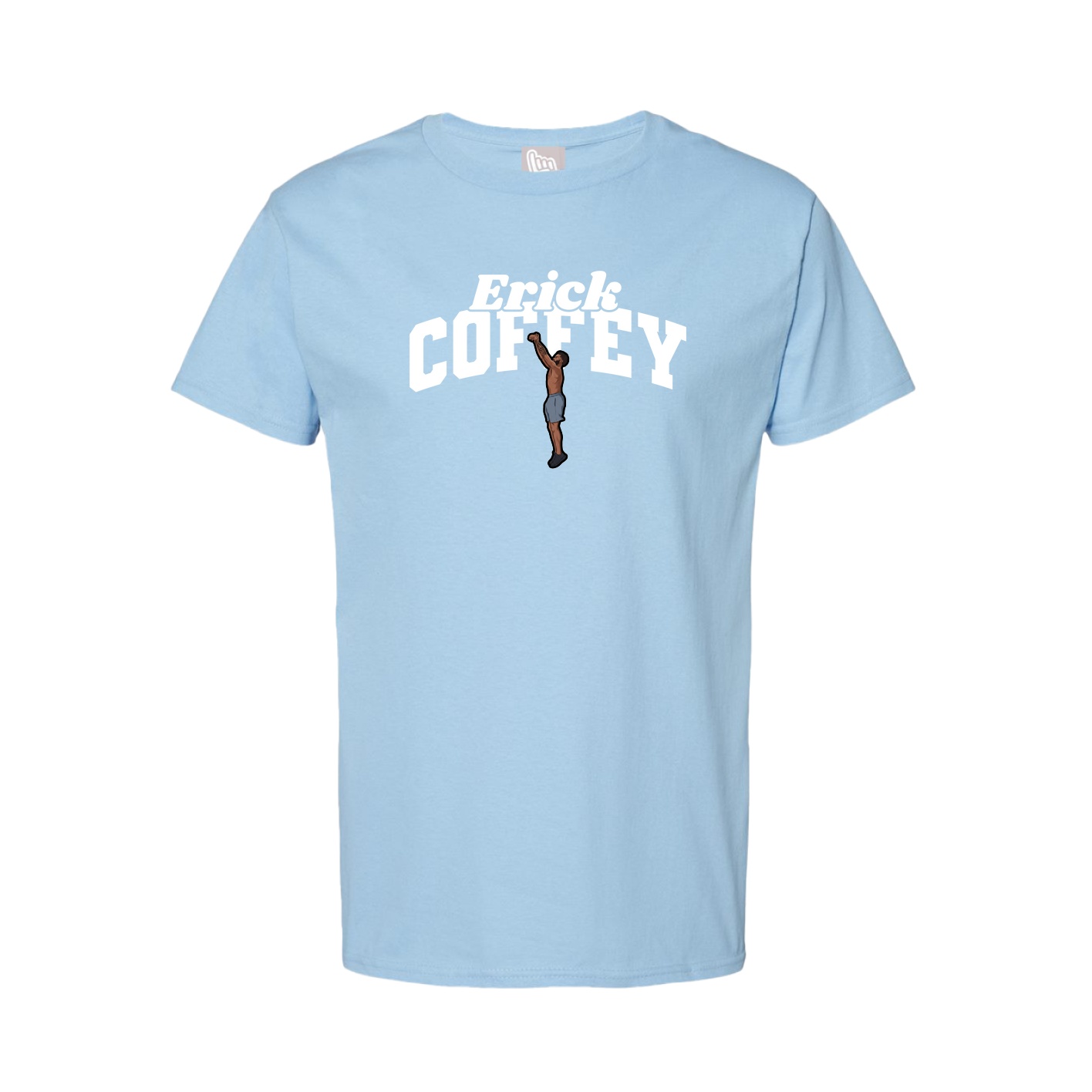 Tee — Signature Arch in Light Blue