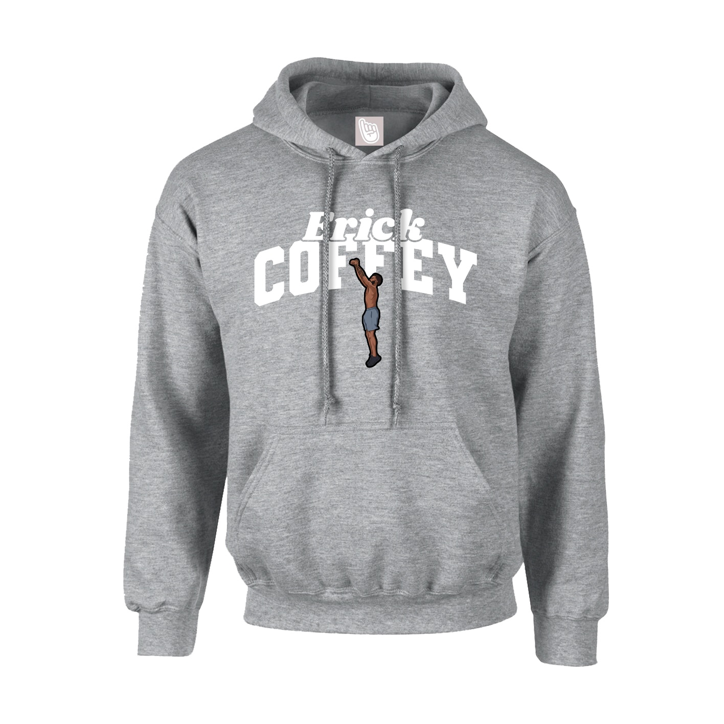 Hoodie — Signature Arch in Grey