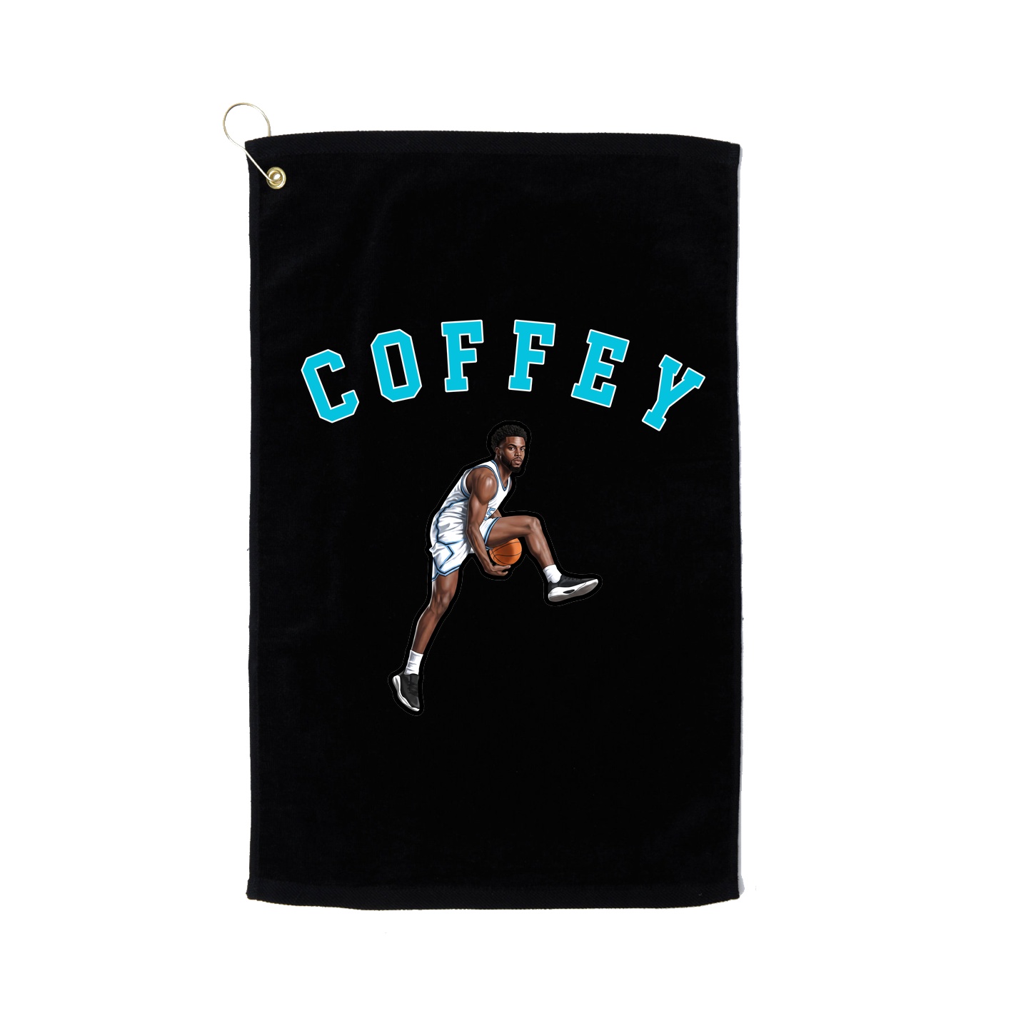 Golf Towel — Shirsey Arch in Black